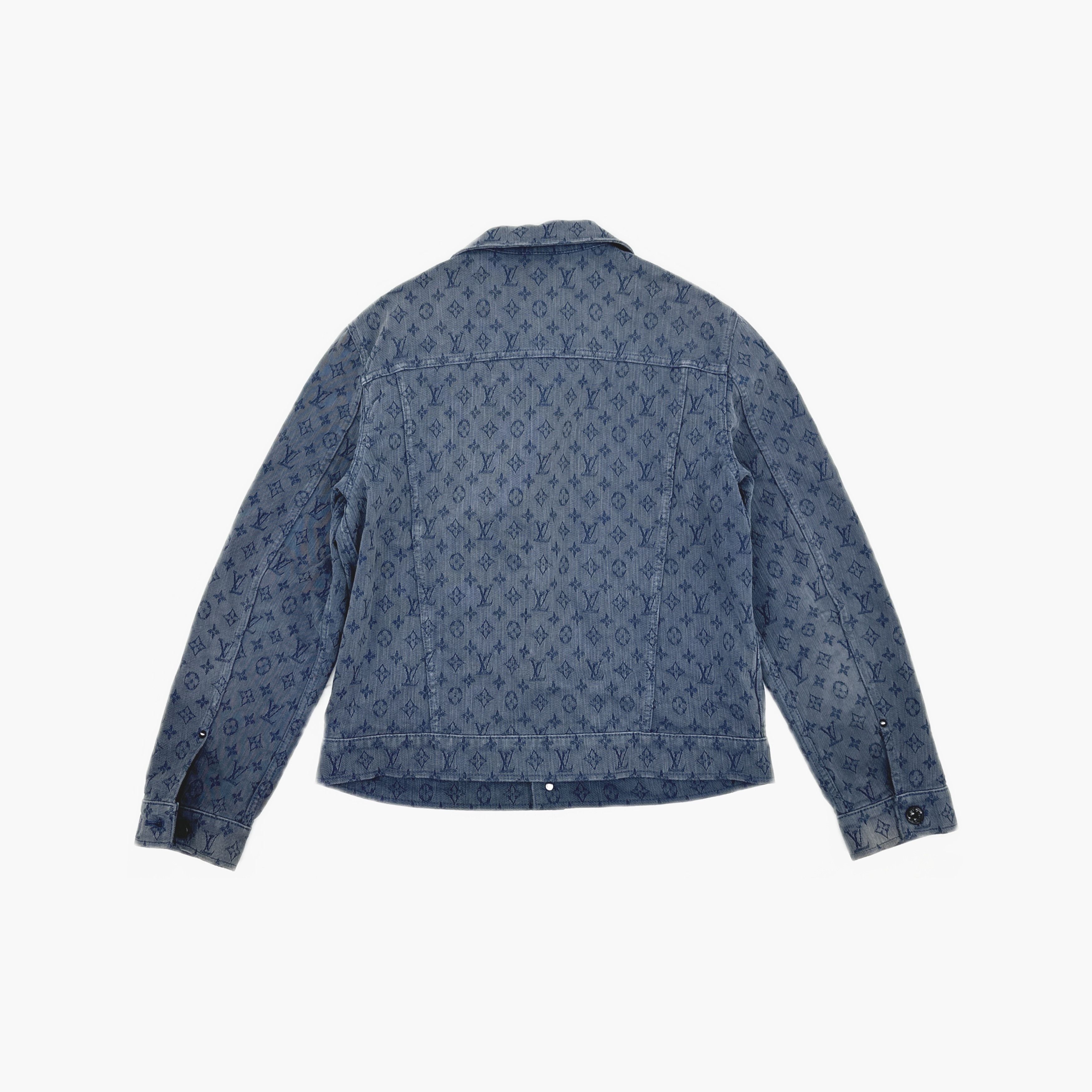 Louis Vuitton Louis Vuitton Monogram Denim Jacket 48 Size US M / EU 48-50 / 2 - 2 Thumbnail