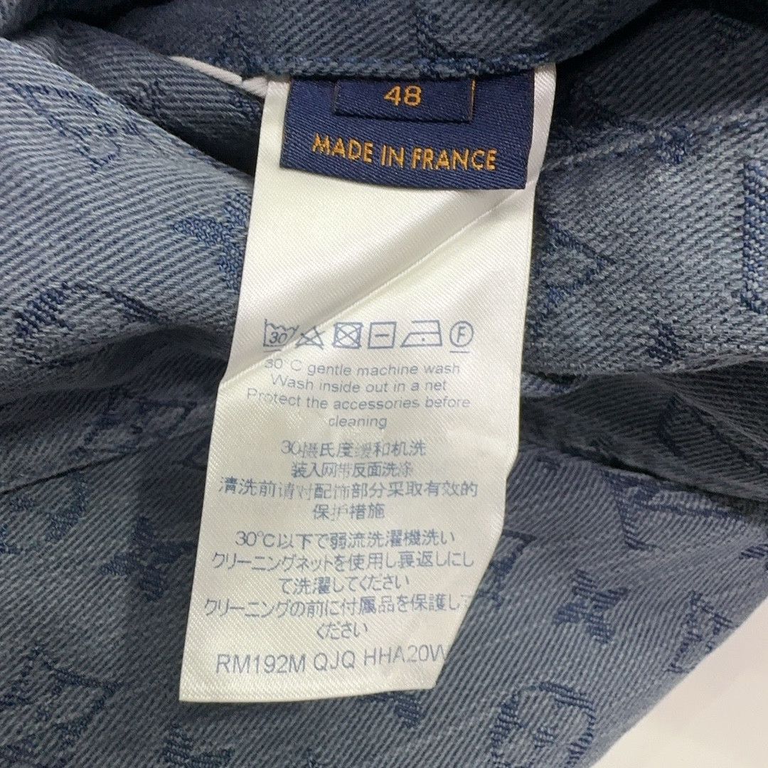Louis Vuitton Louis Vuitton Monogram Denim Jacket 48 Size US M / EU 48-50 / 2 - 4 Thumbnail