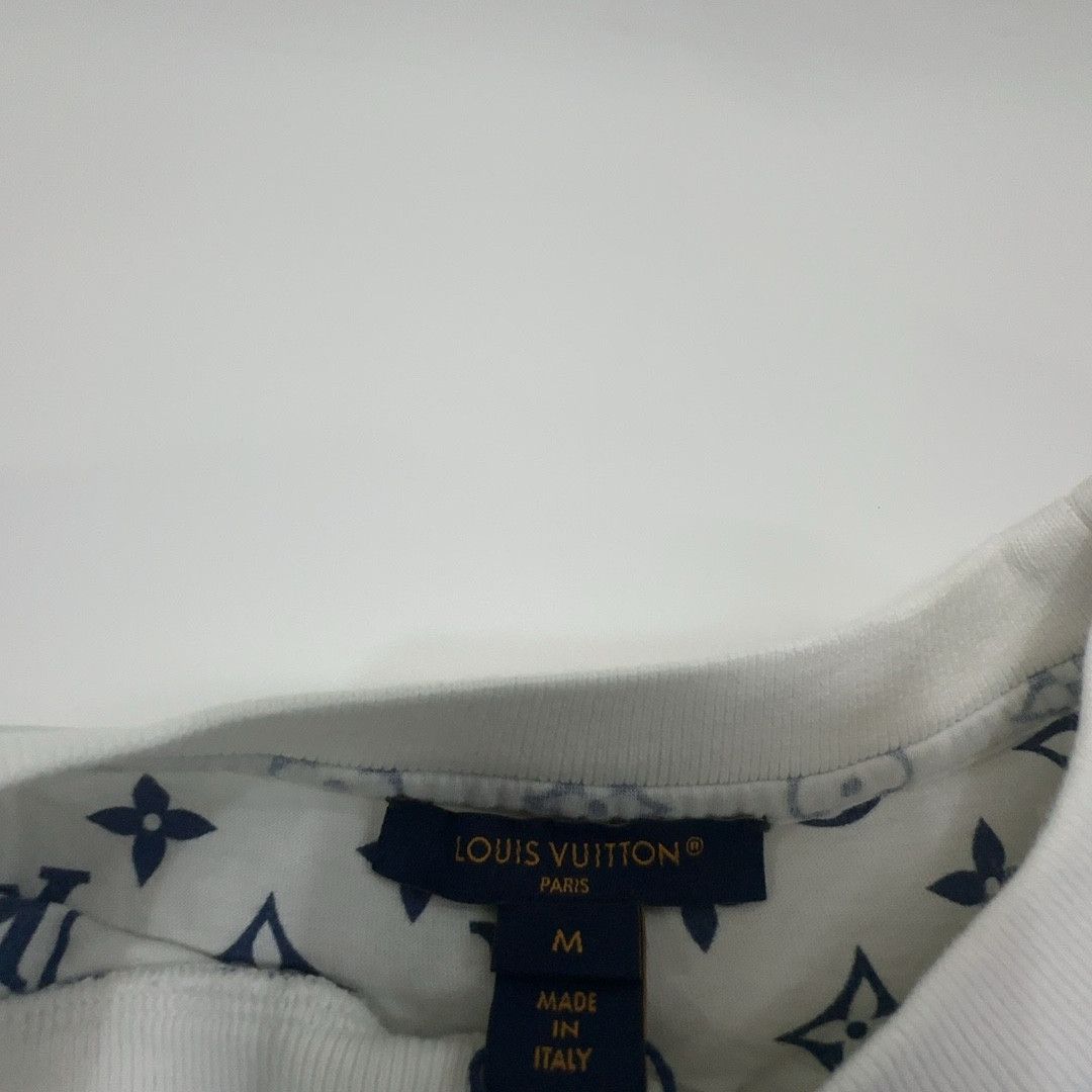 Louis Vuitton Louis Vuitton Monogram Chain Detail T-Shirt M Size US M / EU 48-50 / 2 - 3 Thumbnail