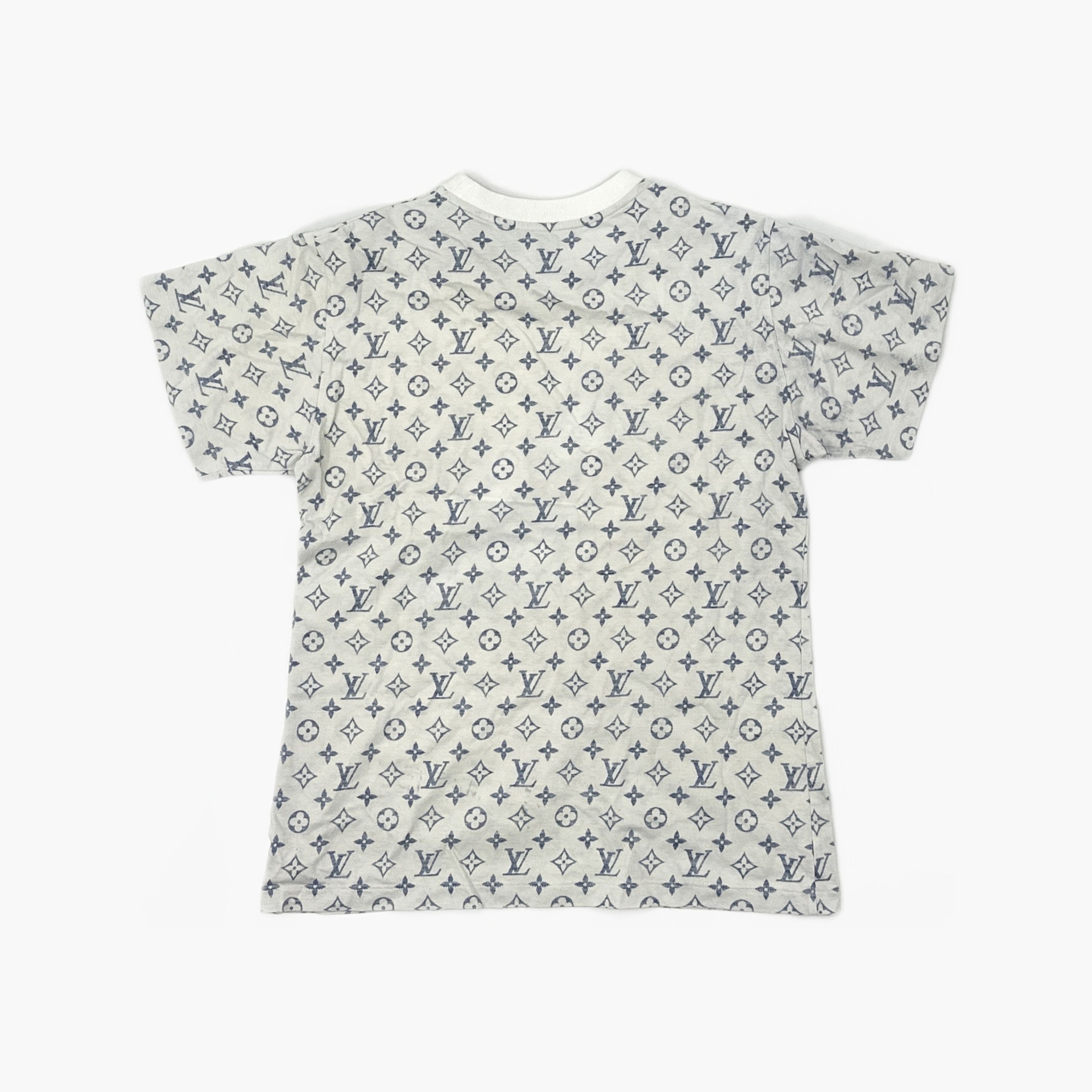 Louis Vuitton Louis Vuitton Monogram Chain Detail T-Shirt M Size US M / EU 48-50 / 2 - 2 Thumbnail
