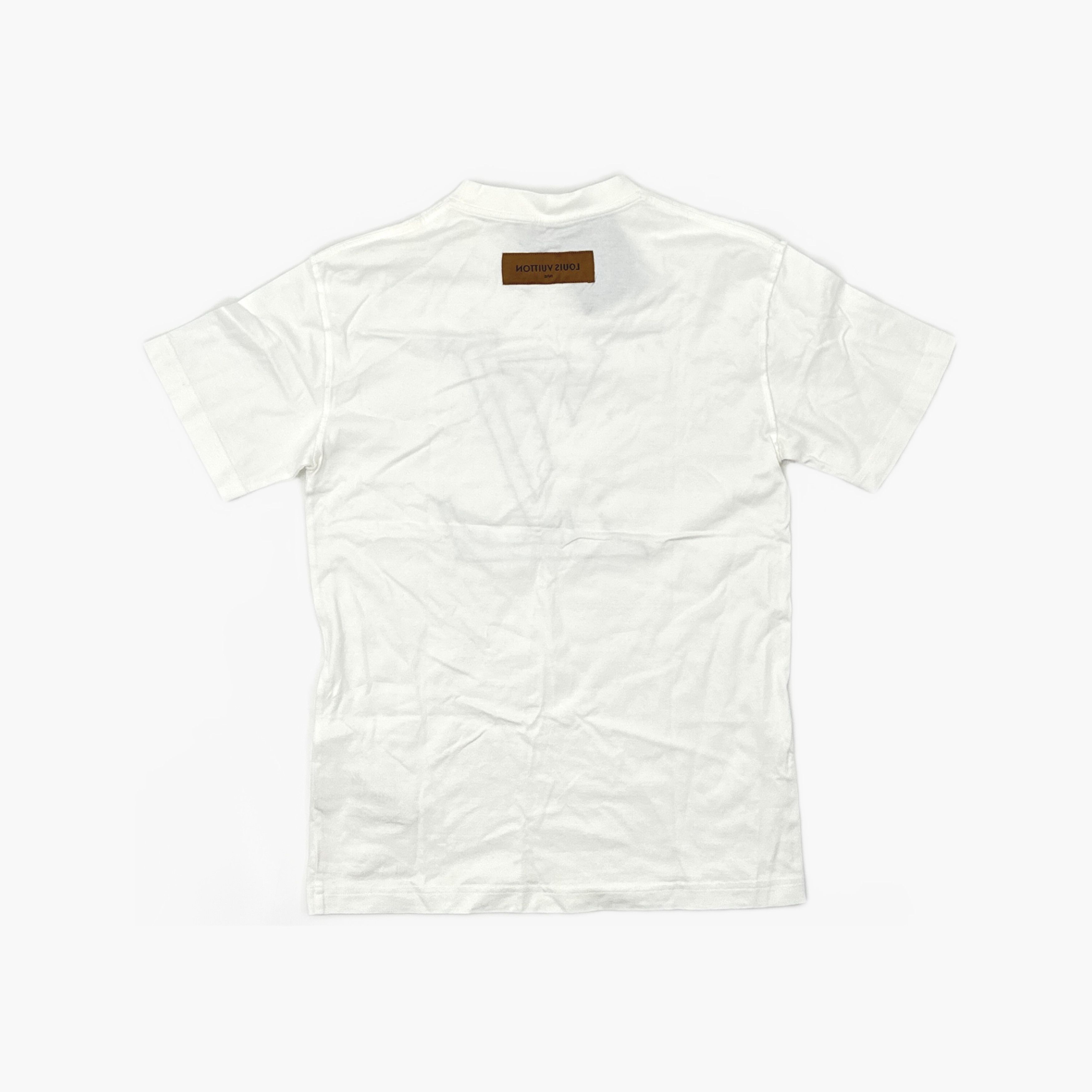 Louis Vuitton Louis Vuitton Stitch Logo Embroidery T-Shirt XS Size US XS / EU 42 / 0 - 2 Thumbnail