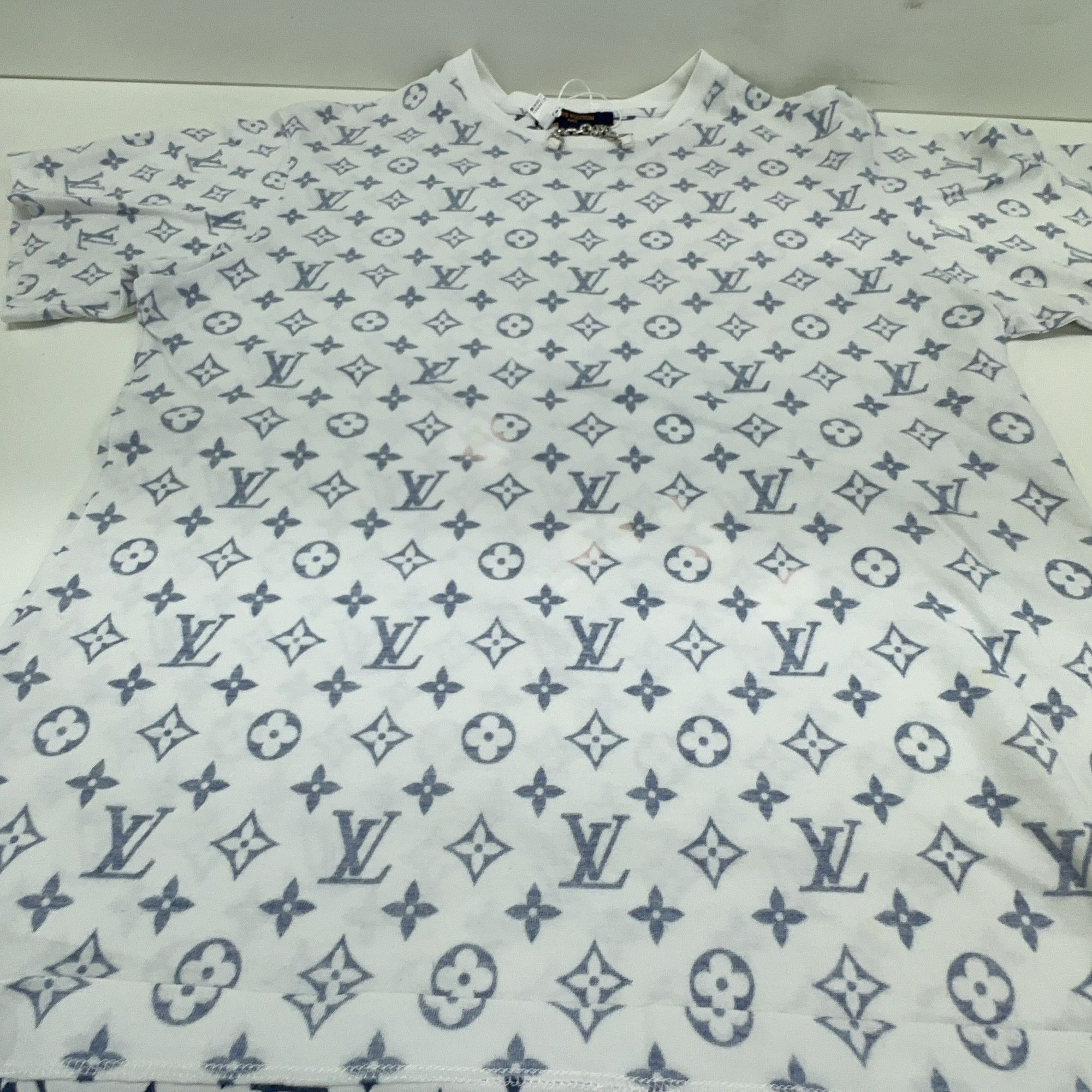 Louis Vuitton Louis Vuitton Monogram Chain T-Shirt M Size US M / EU 48-50 / 2 - 6 Thumbnail