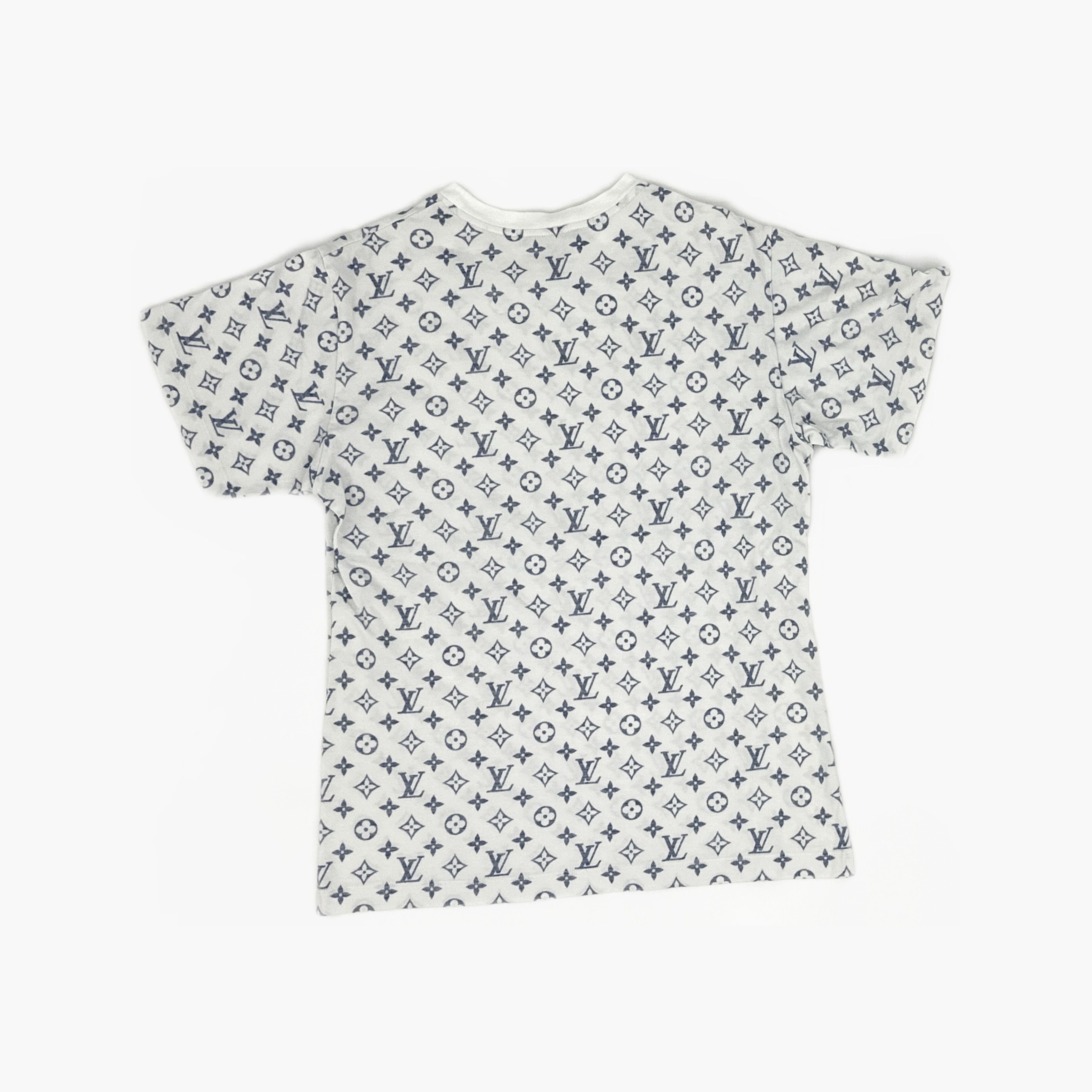 Louis Vuitton Louis Vuitton Monogram Chain T-Shirt M Size US M / EU 48-50 / 2 - 2 Thumbnail