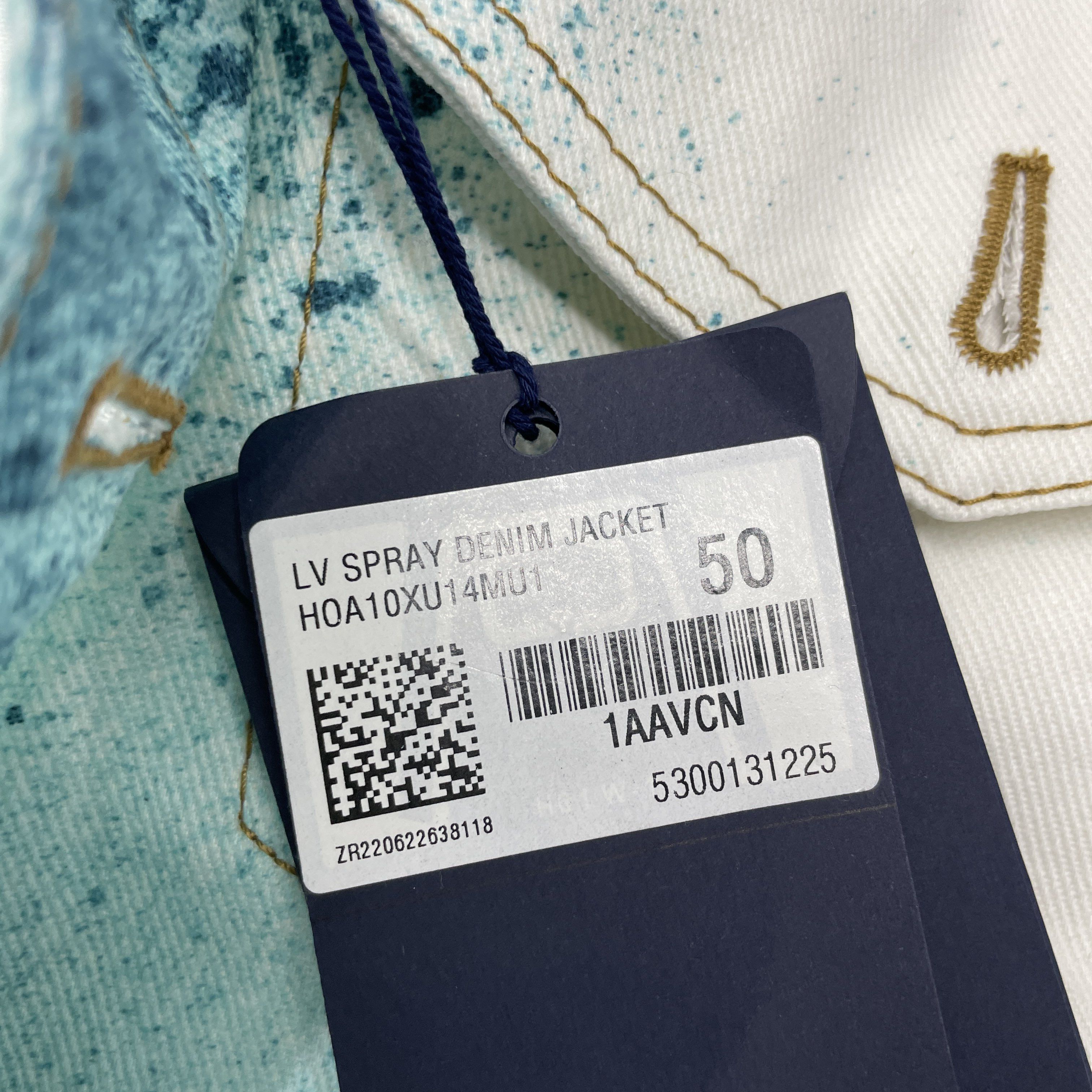 Louis Vuitton Louis Vuitton Spray Paint Denim Jacket EU 50 Size US M / EU 48-50 / 2 - 5 Thumbnail