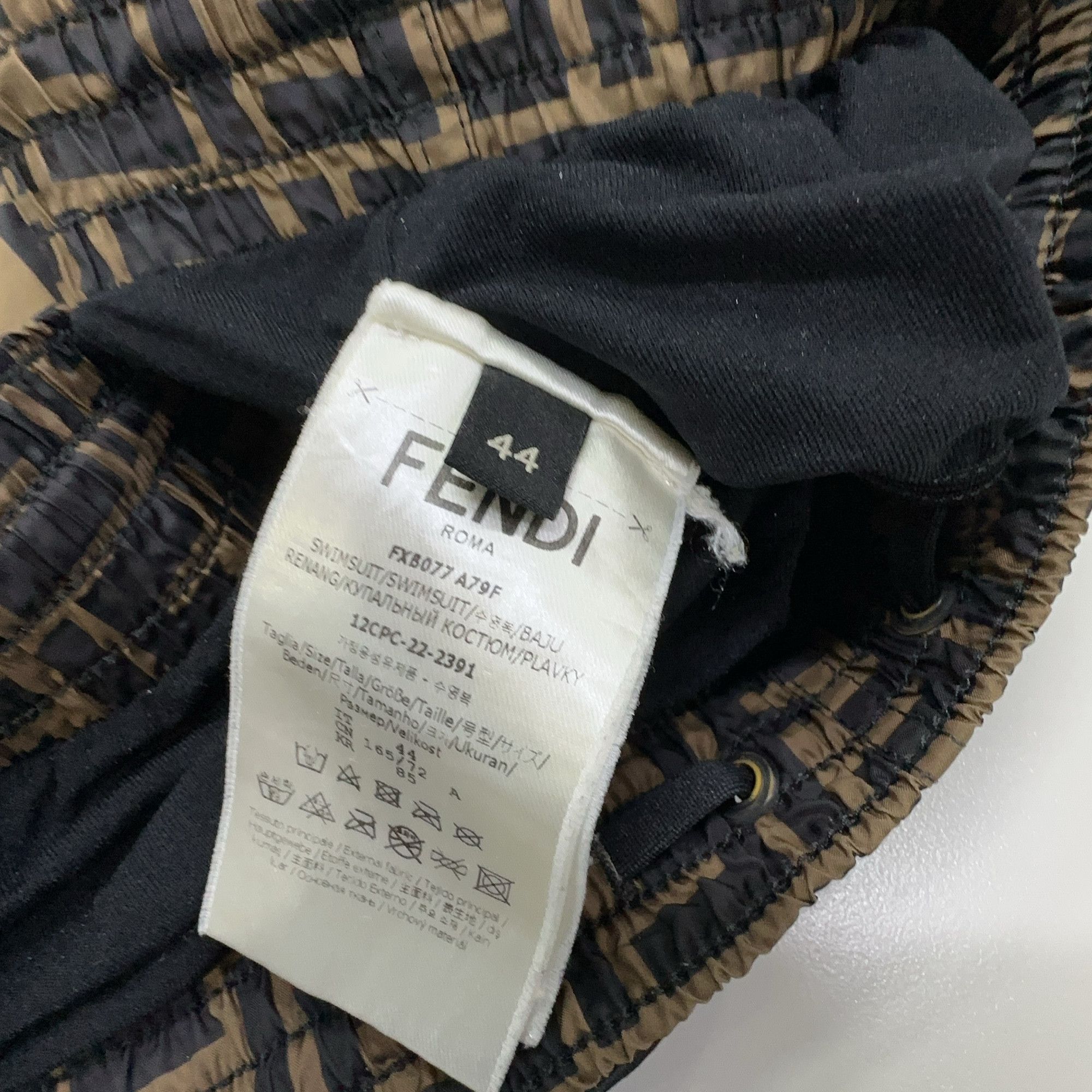 Fendi Fendi FF Logo Monogram Shorts Size 44 Size US 28 / EU 44 - 3 Thumbnail