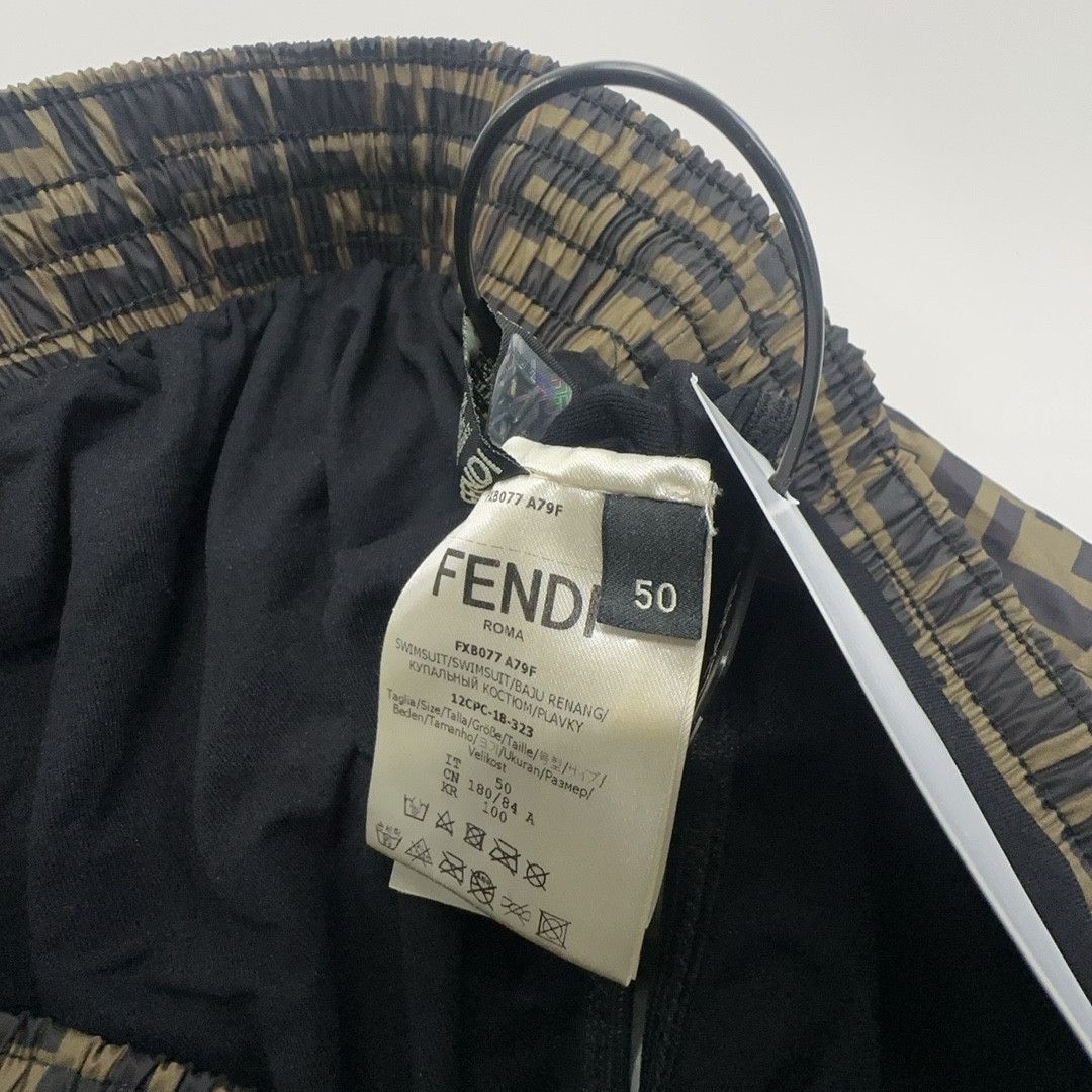 Fendi Fendi FF Monogram Logo Casual Shorts Size 50 Size US 34 / EU 50 - 3 Thumbnail