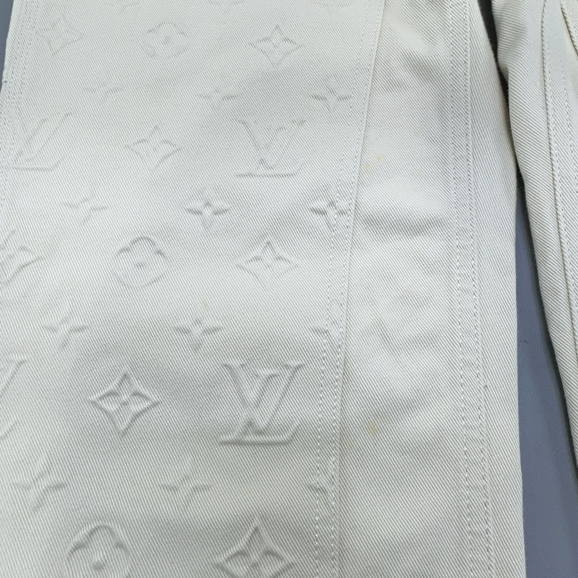 Louis Vuitton Louis Vuitton Monogram Embossed Carpenter Pants 28 Size US 28 / EU 44 - 7 Thumbnail