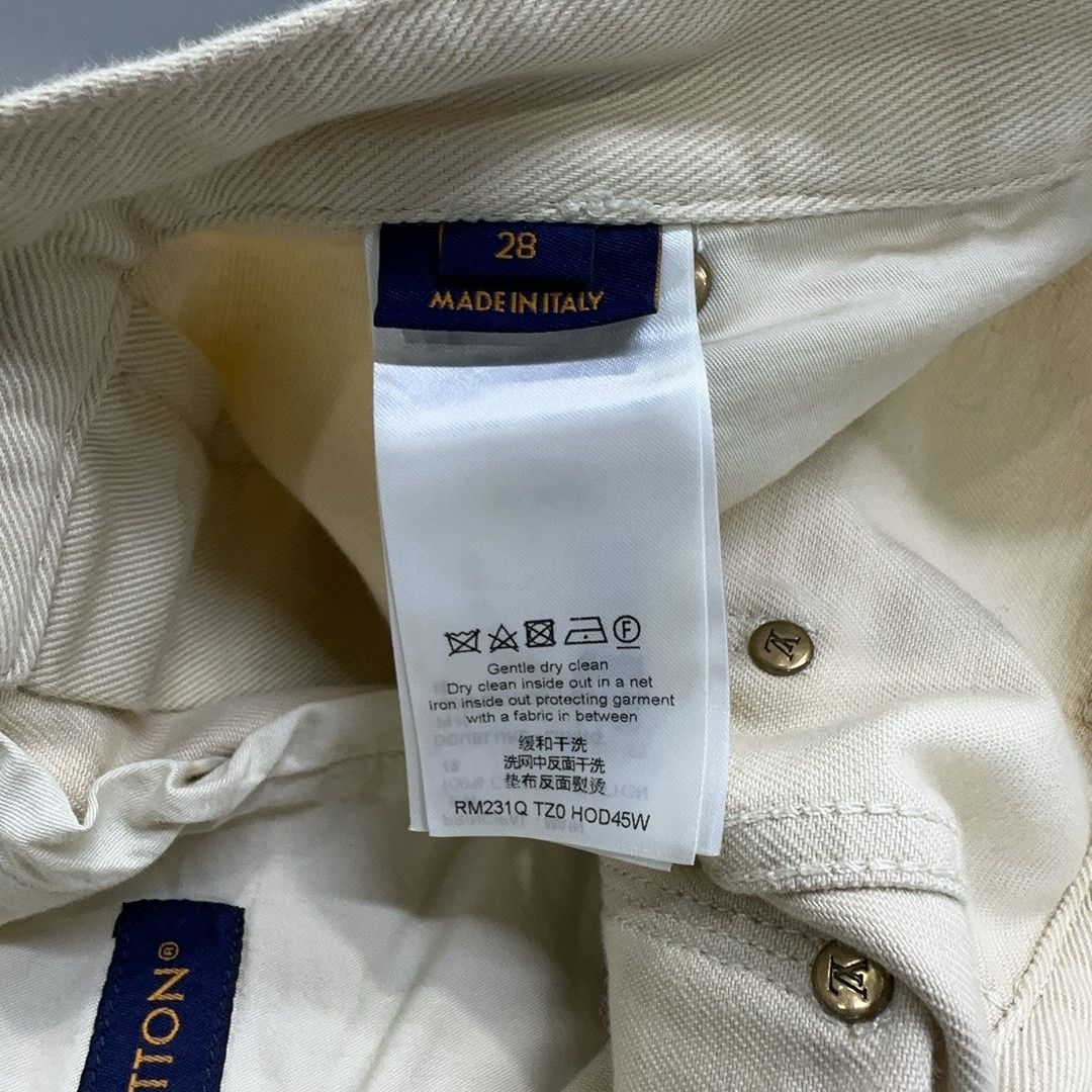 Louis Vuitton Louis Vuitton Monogram Embossed Carpenter Pants 28 Size US 28 / EU 44 - 4 Thumbnail