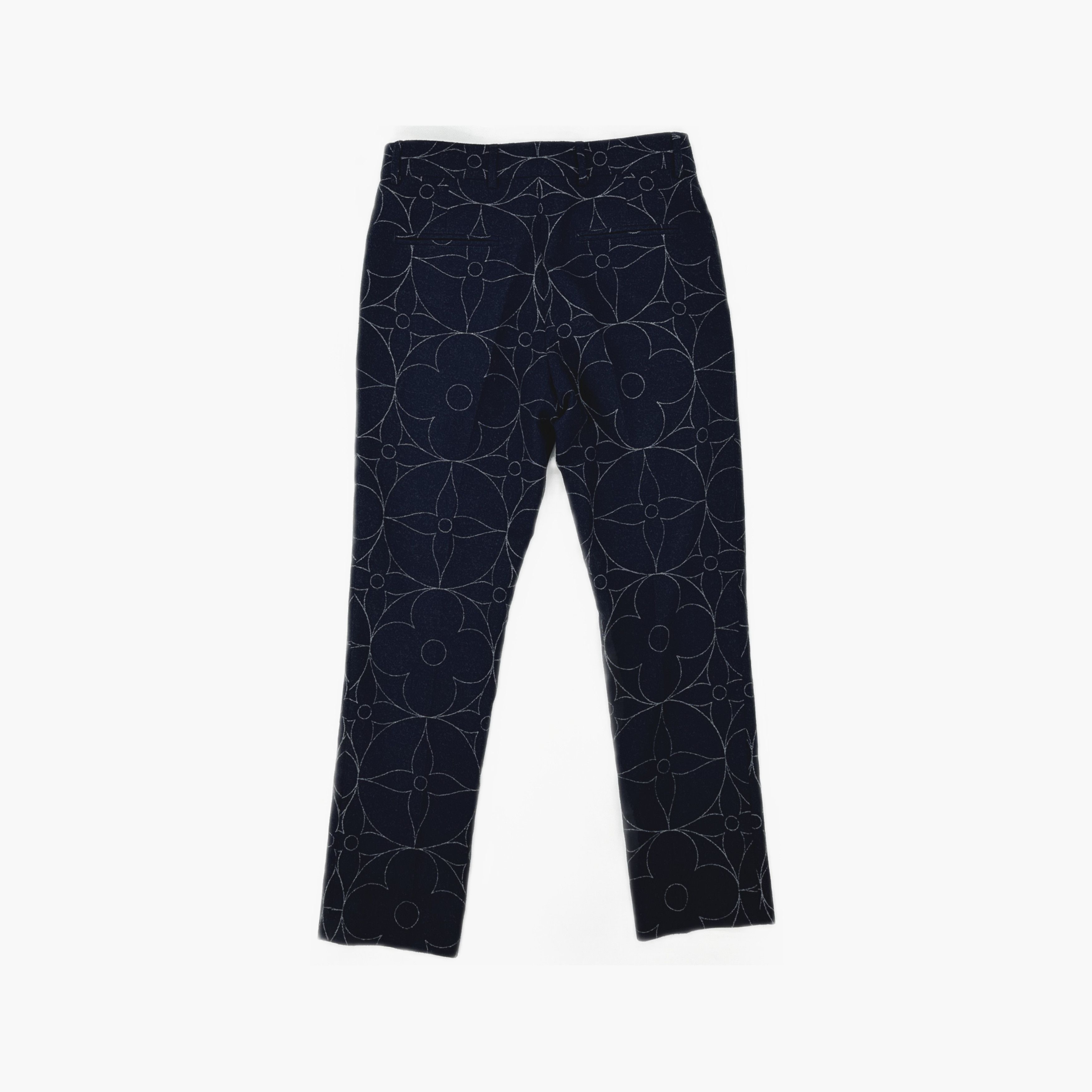 Louis Vuitton Louis Vuitton Monogram Print Casual Pants 38 Size US 38 / EU 54 - 2 Thumbnail