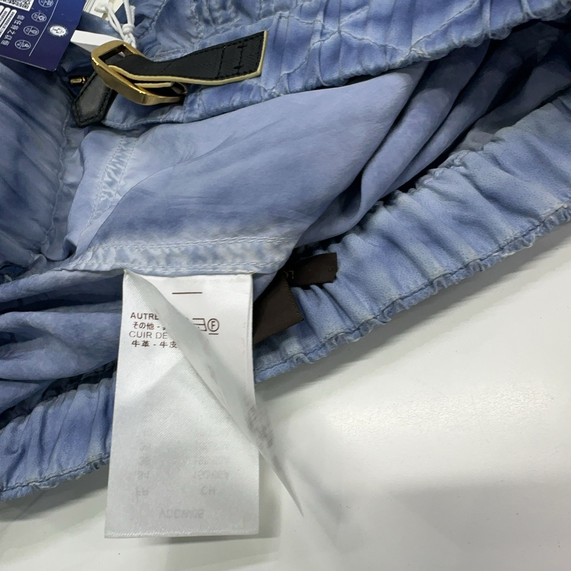 Louis Vuitton Louis Vuitton Acid Wash Belted Shorts 36 Size 26" / US 2 / IT 38 - 3 Thumbnail