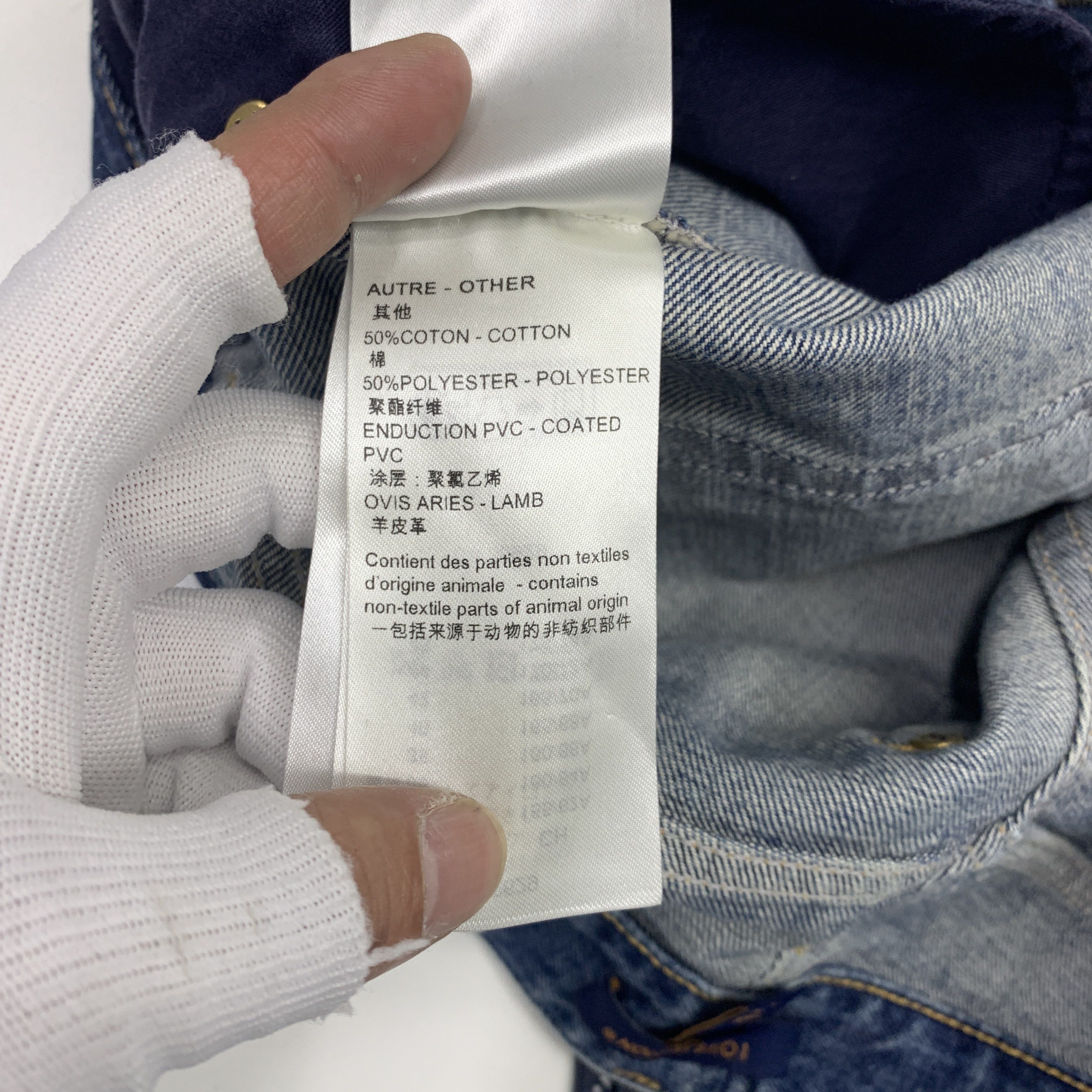 Louis Vuitton Louis Vuitton Monogram Patch Denim Shorts 32 Size 24" / US 00 / IT 34 - 4 Thumbnail