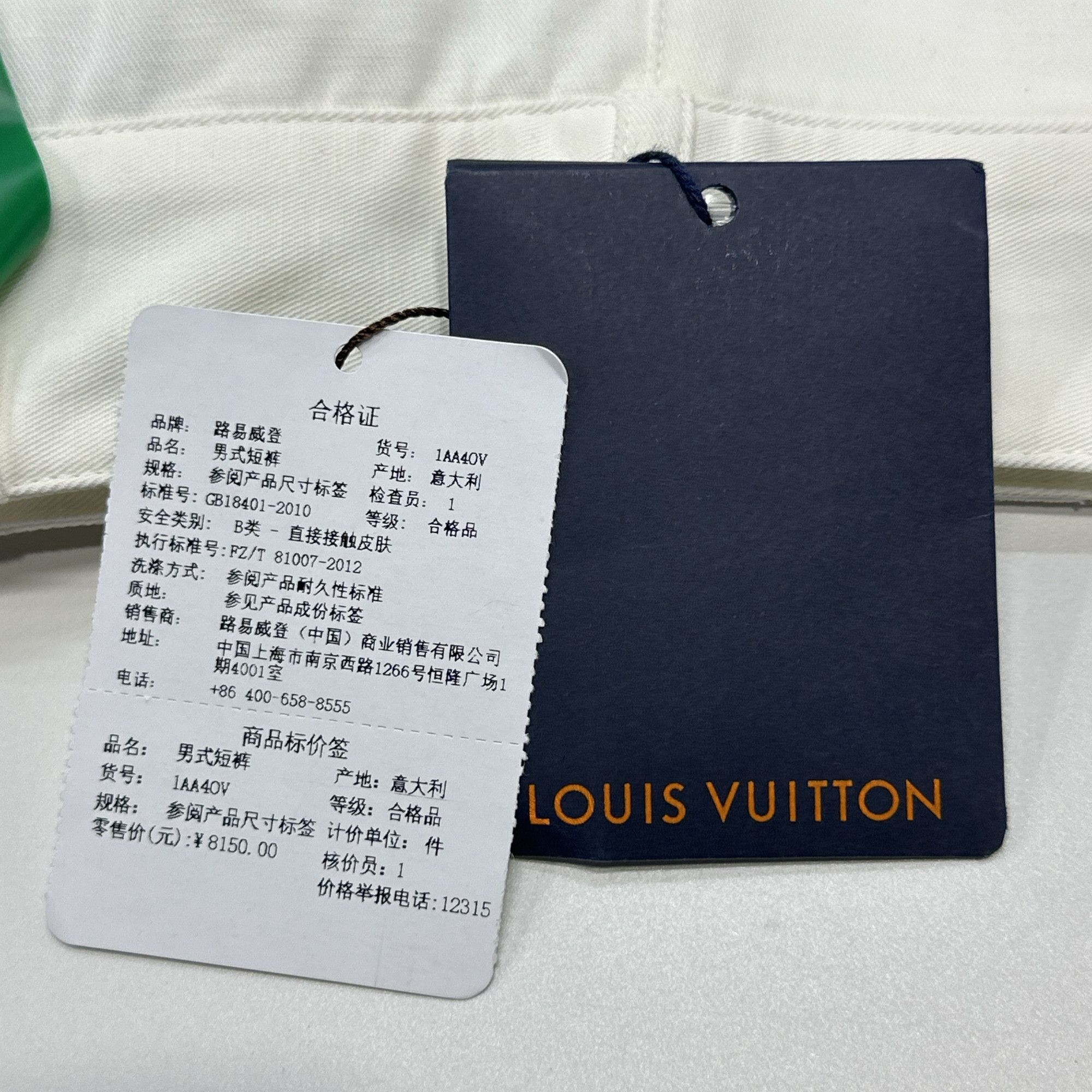 Louis Vuitton Louis Vuitton Solid Cotton Cargo Shorts Size 36 Size US 36 / EU 52 - 4 Thumbnail