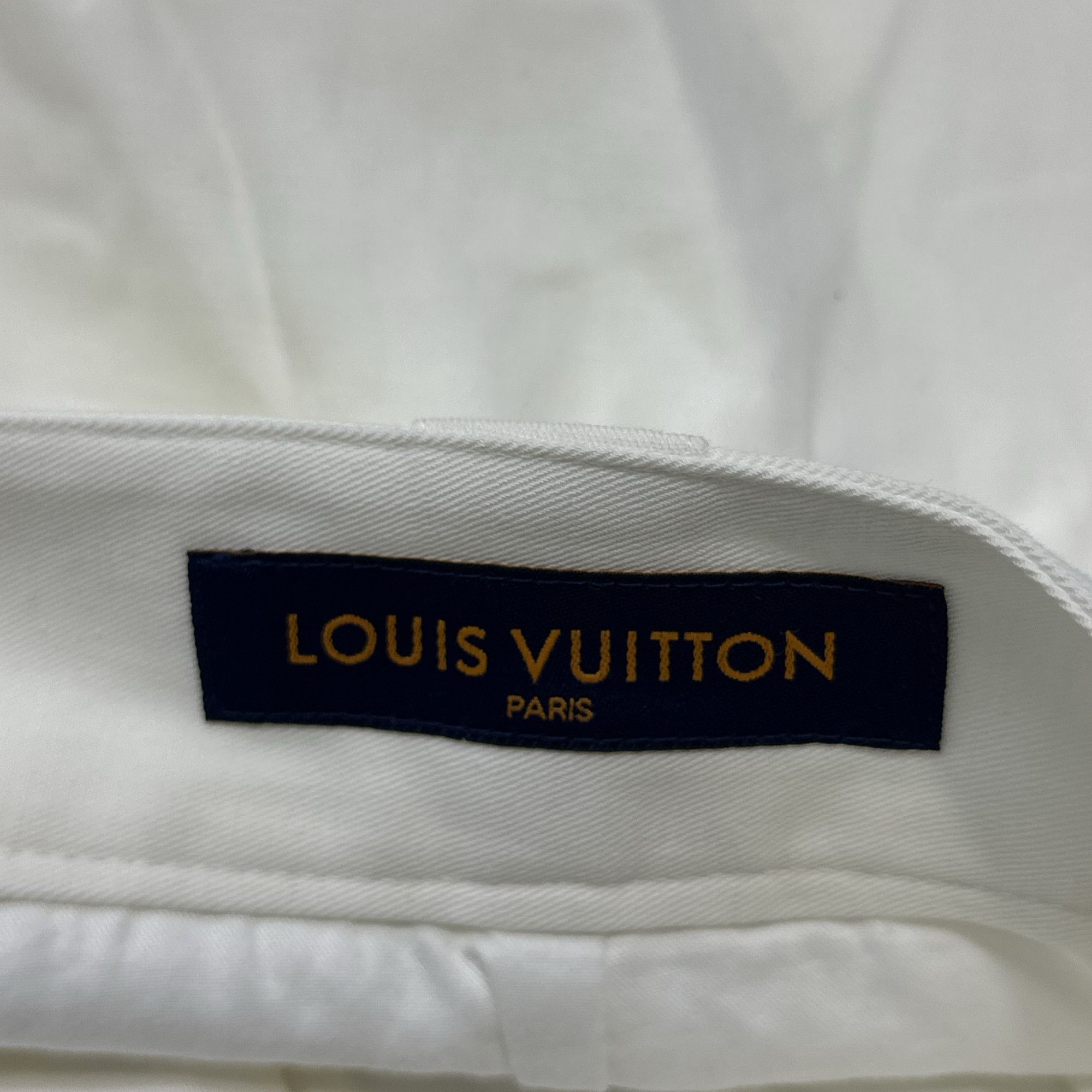 Louis Vuitton Louis Vuitton Solid Cotton Cargo Shorts Size 36 Size US 36 / EU 52 - 3 Thumbnail
