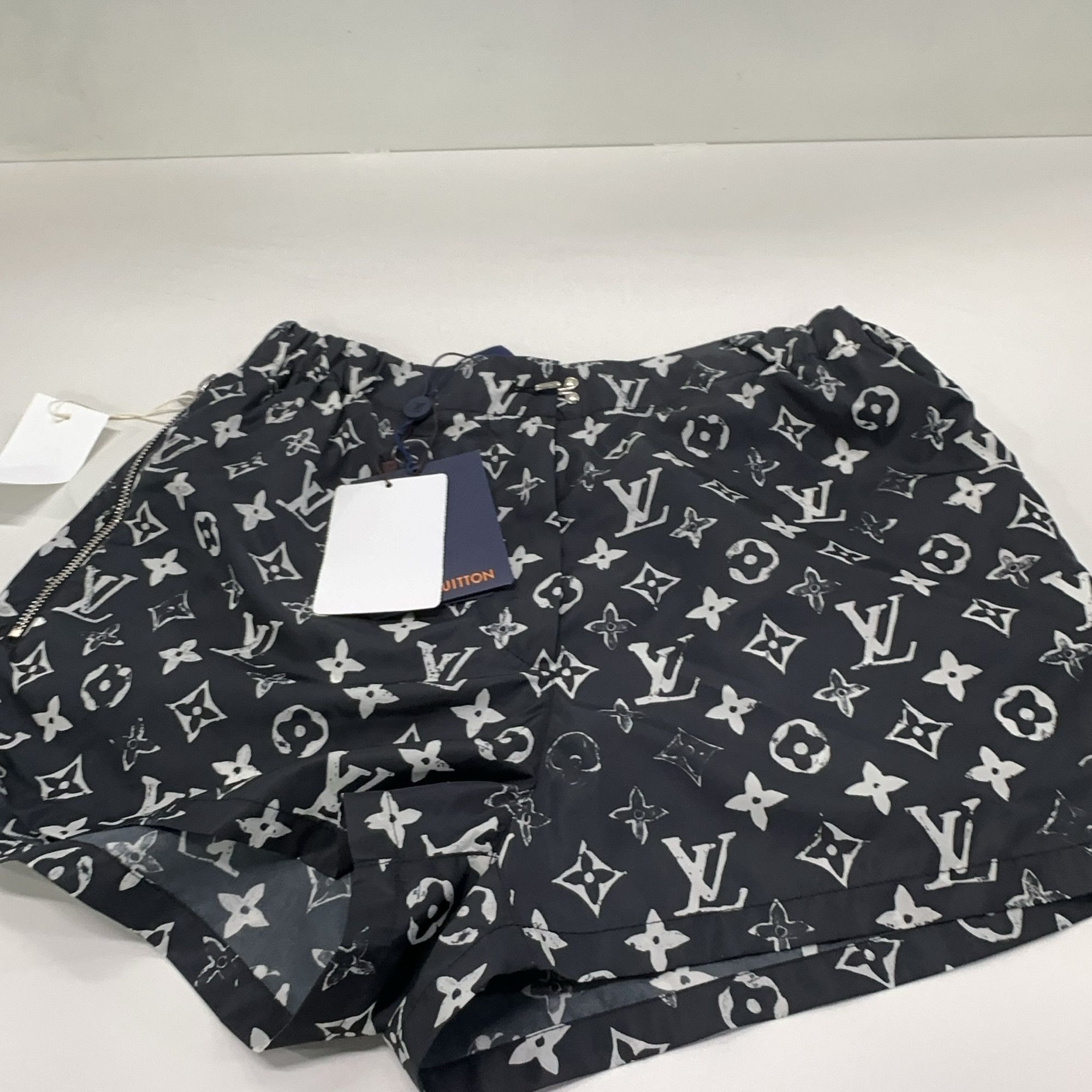Louis Vuitton Louis Vuitton Monogram Print Nylon Shorts 36 Size 26" / US 2 / IT 38 - 7 Thumbnail