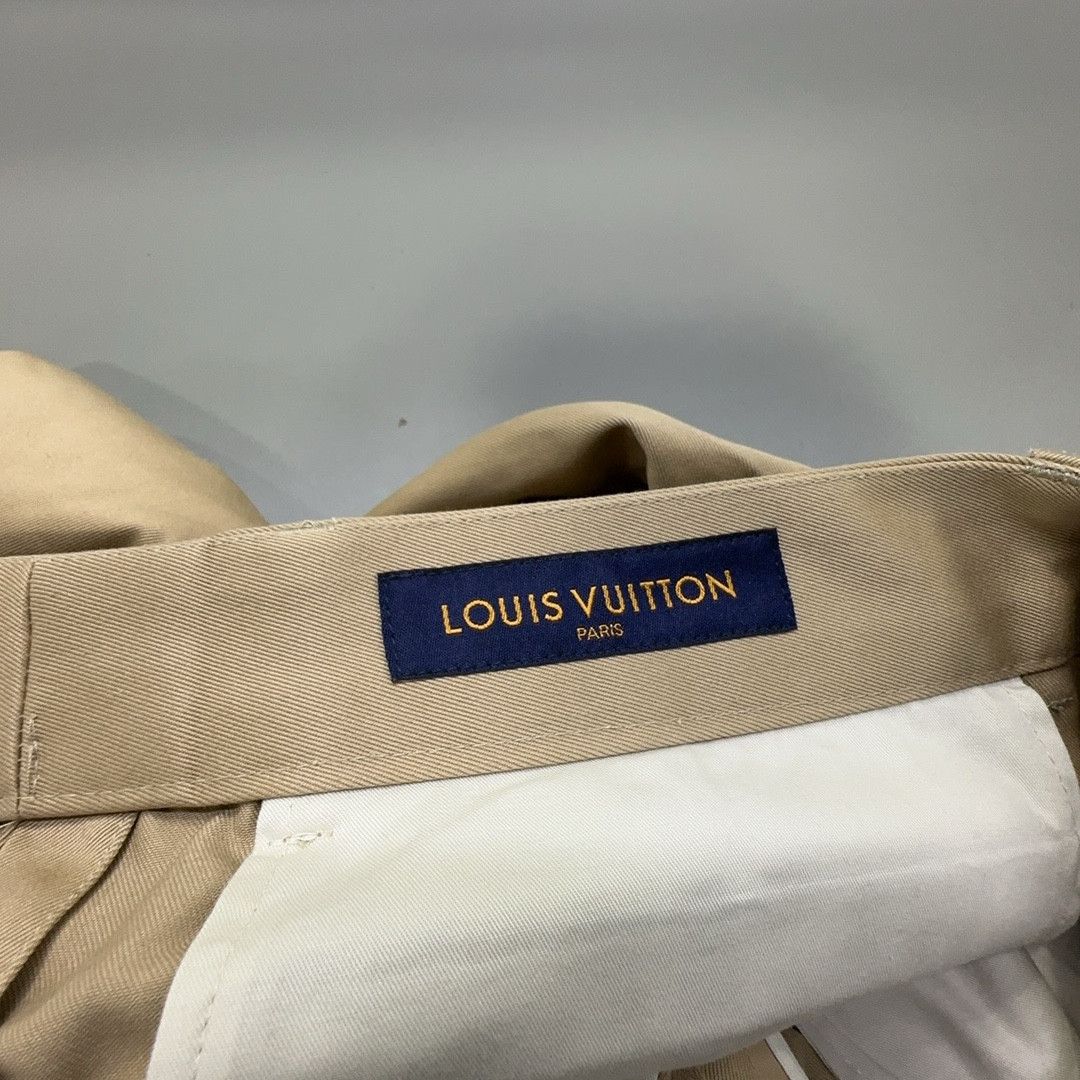 Louis Vuitton Louis Vuitton Khaki Chino Shorts Size 40 Size 28" / US 6 / IT 42 - 3 Thumbnail