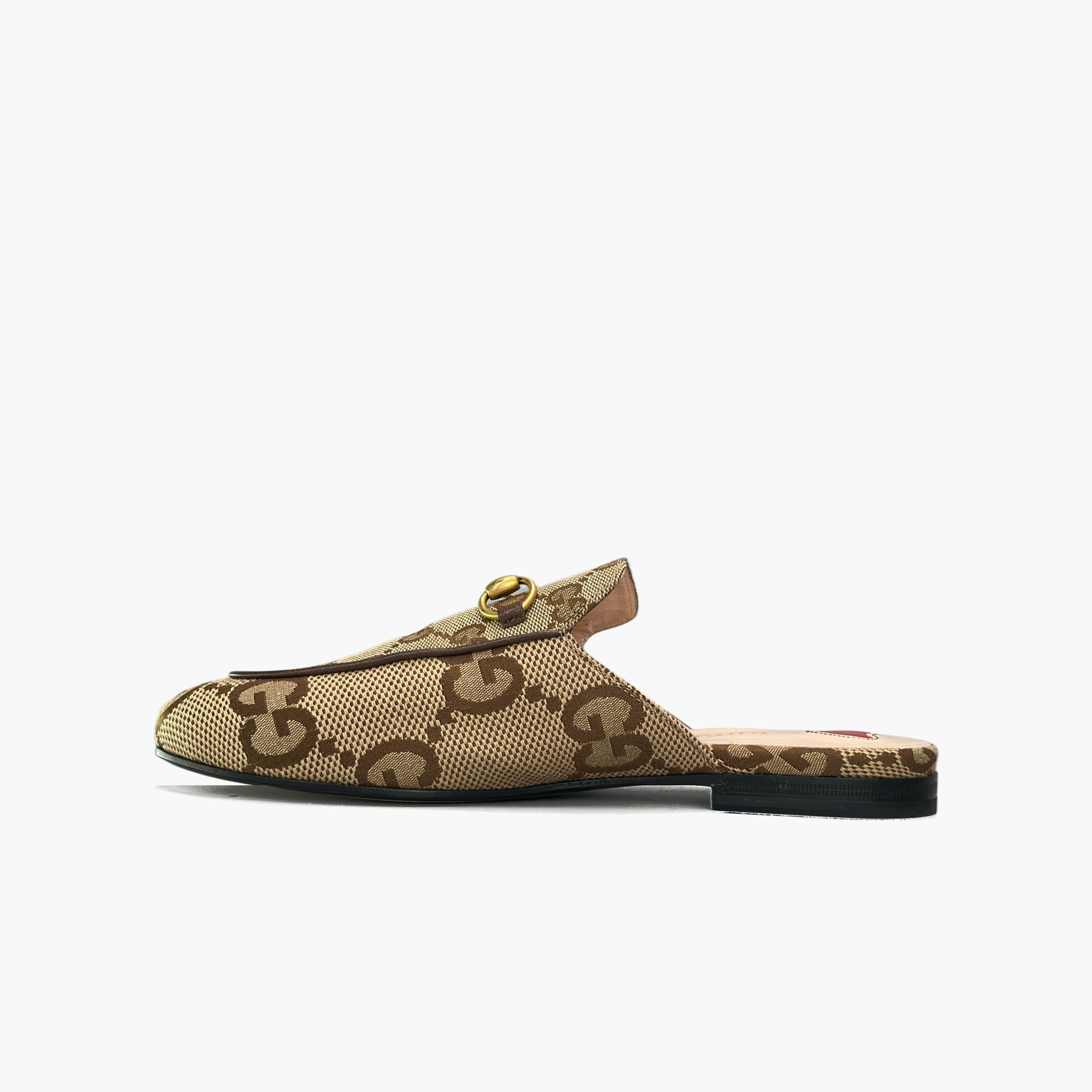 Gucci Gucci GG Supreme Princetown Mules 36.5 Size US 6.5 / IT 36.5 - 3 Thumbnail