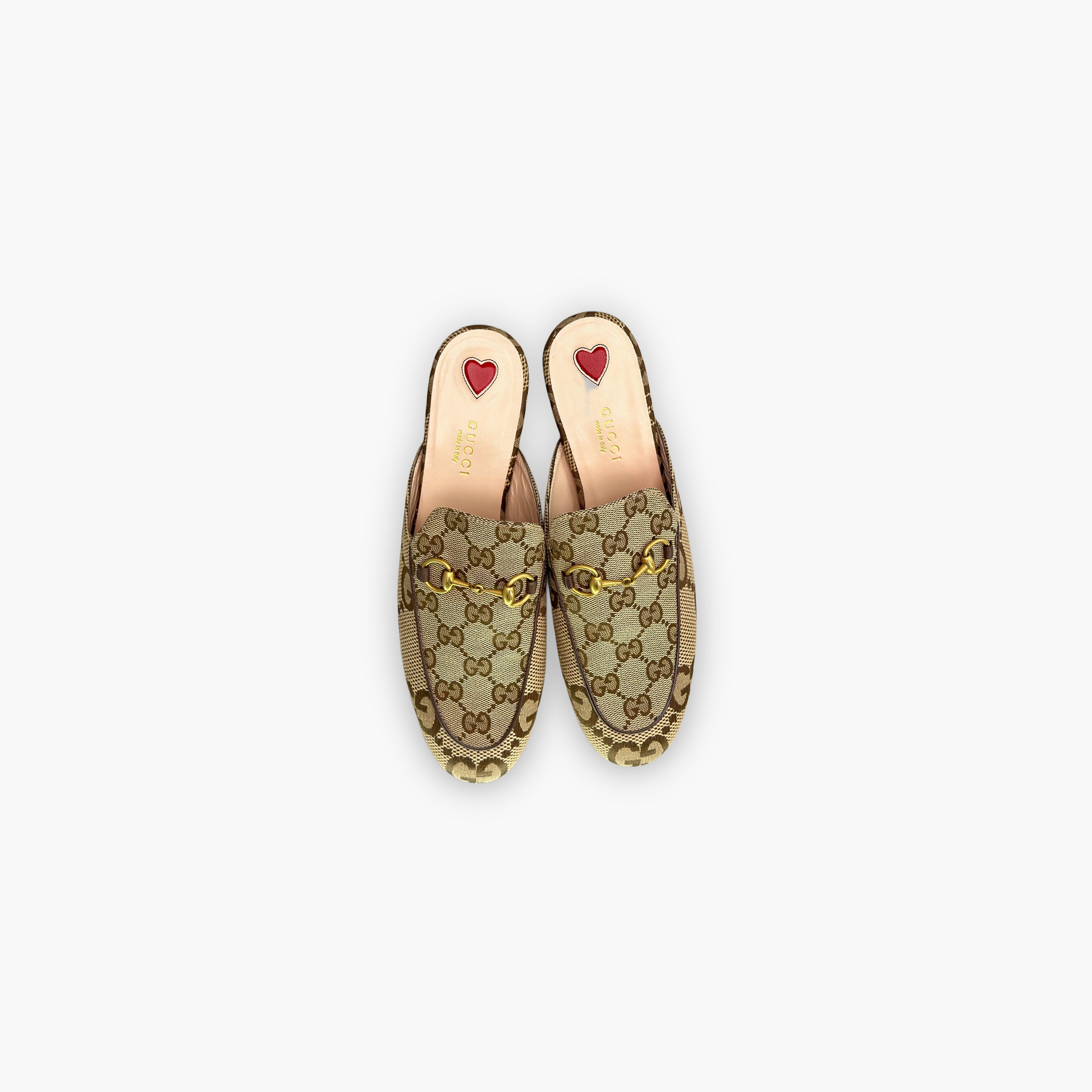 Gucci Gucci GG Supreme Princetown Mules 36.5 Size US 6.5 / IT 36.5 - 9 Thumbnail