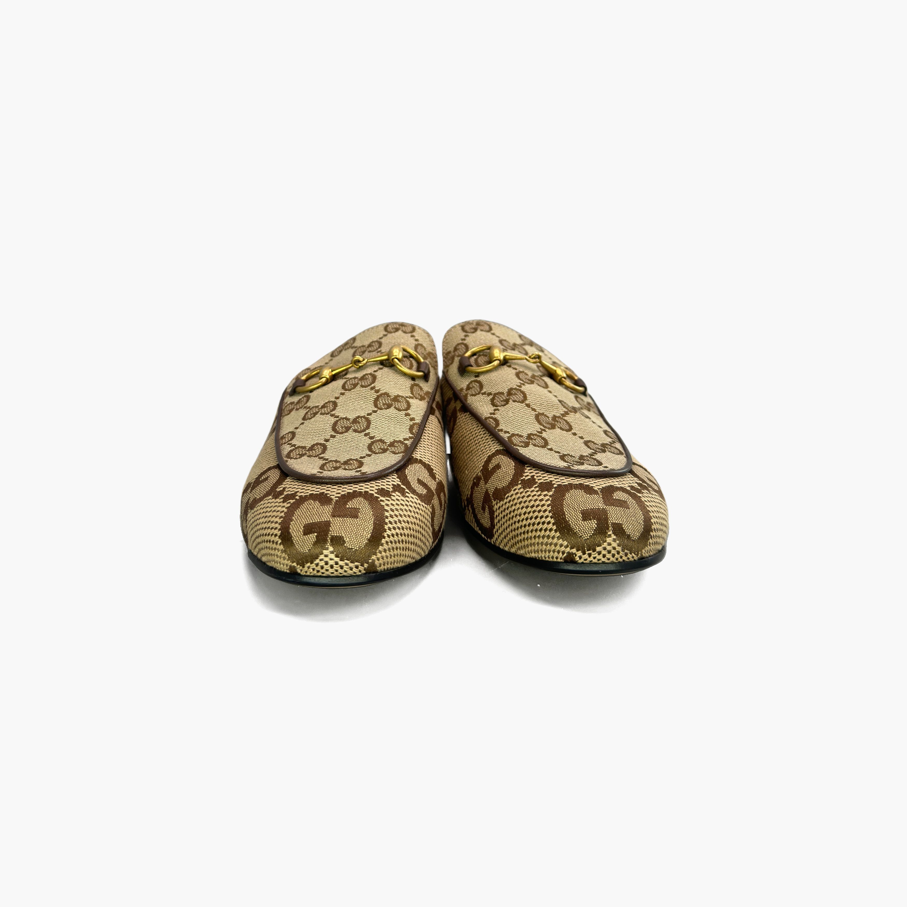 Gucci Gucci GG Supreme Princetown Mules 36.5 Size US 6.5 / IT 36.5 - 5 Thumbnail