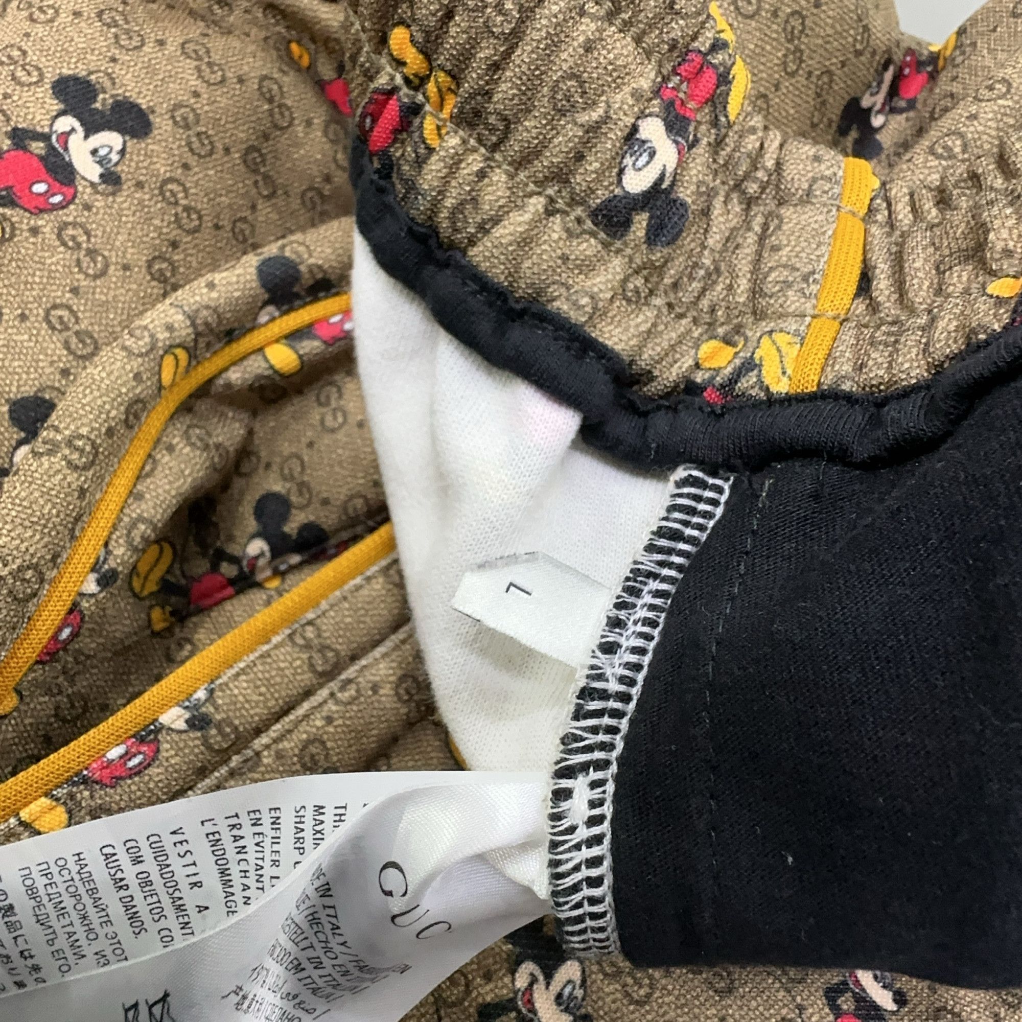 Gucci Gucci x Disney Mickey Monogram Joggers L Size US 34 / EU 50 - 4 Thumbnail