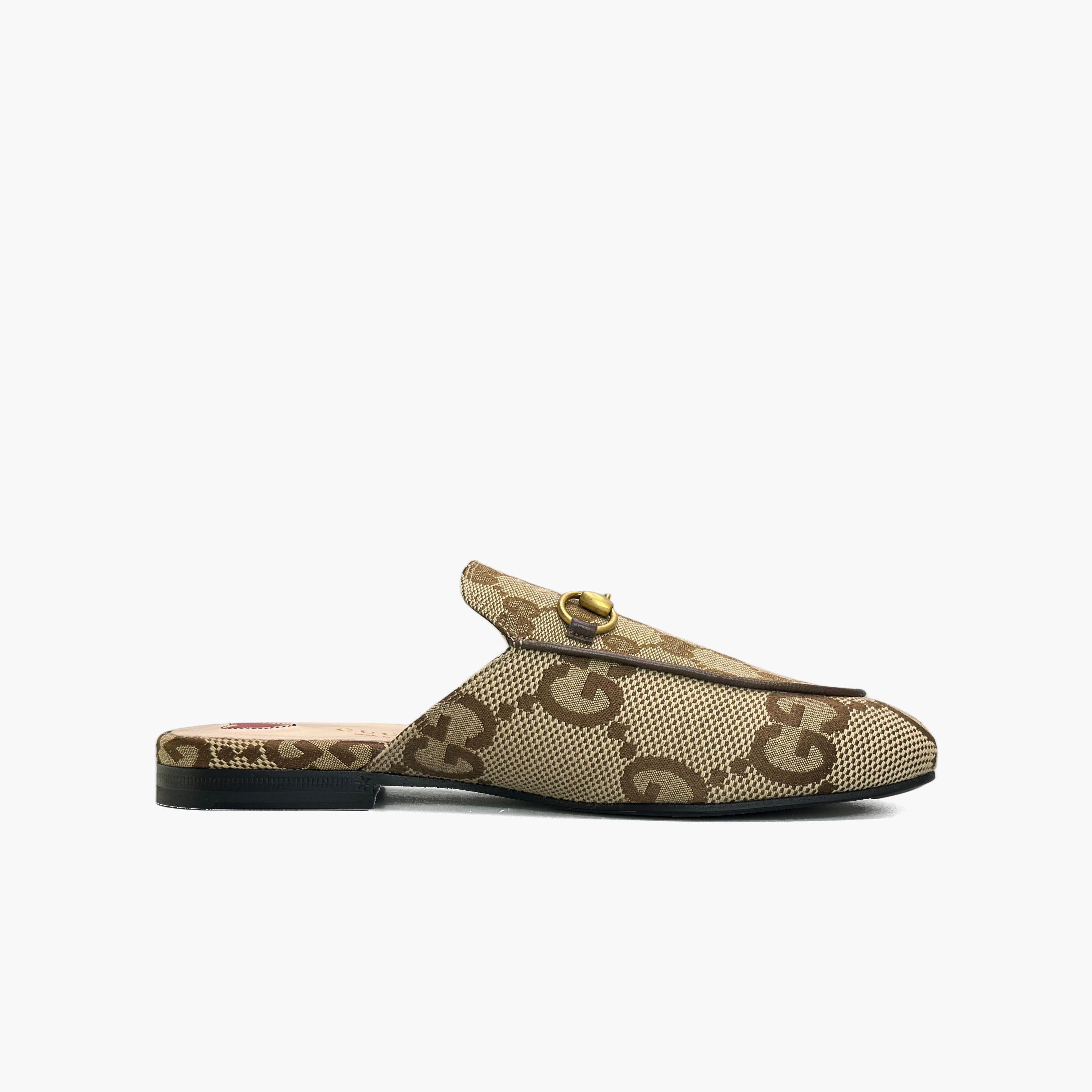 Gucci Gucci GG Canvas Horsebit Mules Size 36 Size US 6 / IT 36 - 2 Thumbnail