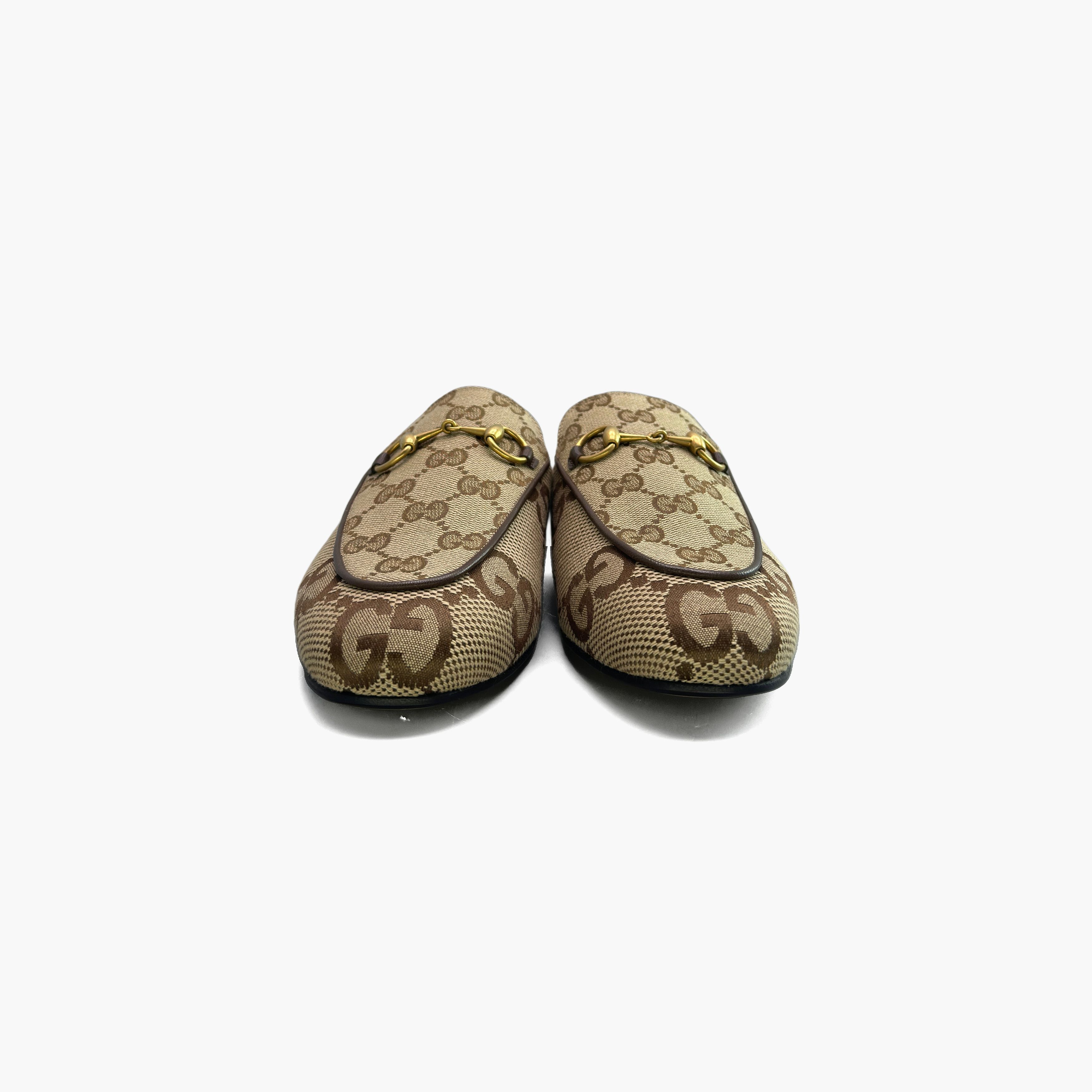 Gucci Gucci GG Canvas Horsebit Mules Size 36 Size US 6 / IT 36 - 5 Thumbnail