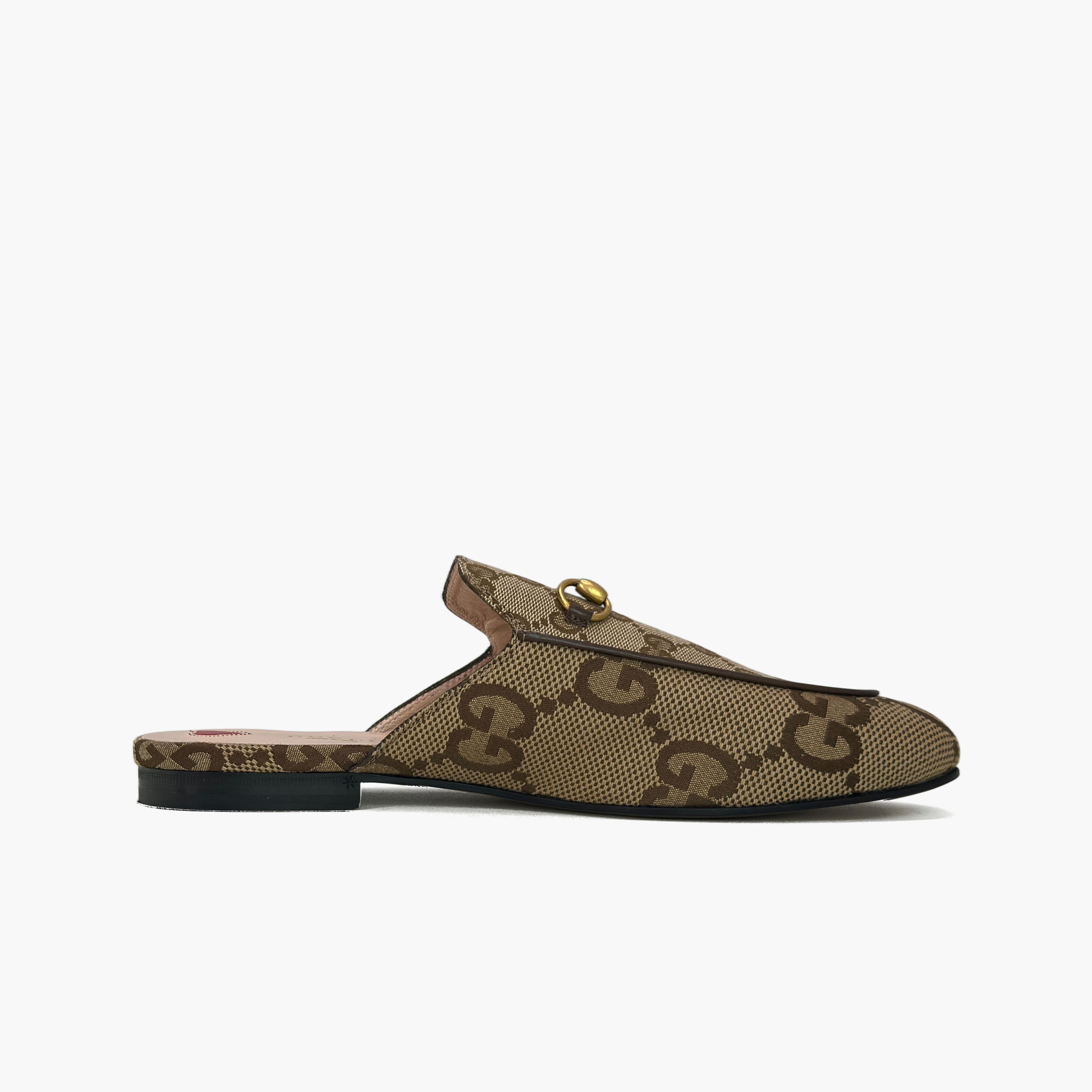 Gucci Gucci GG Canvas Horsebit Mules 41 Size US 11 / IT 41 - 2 Thumbnail