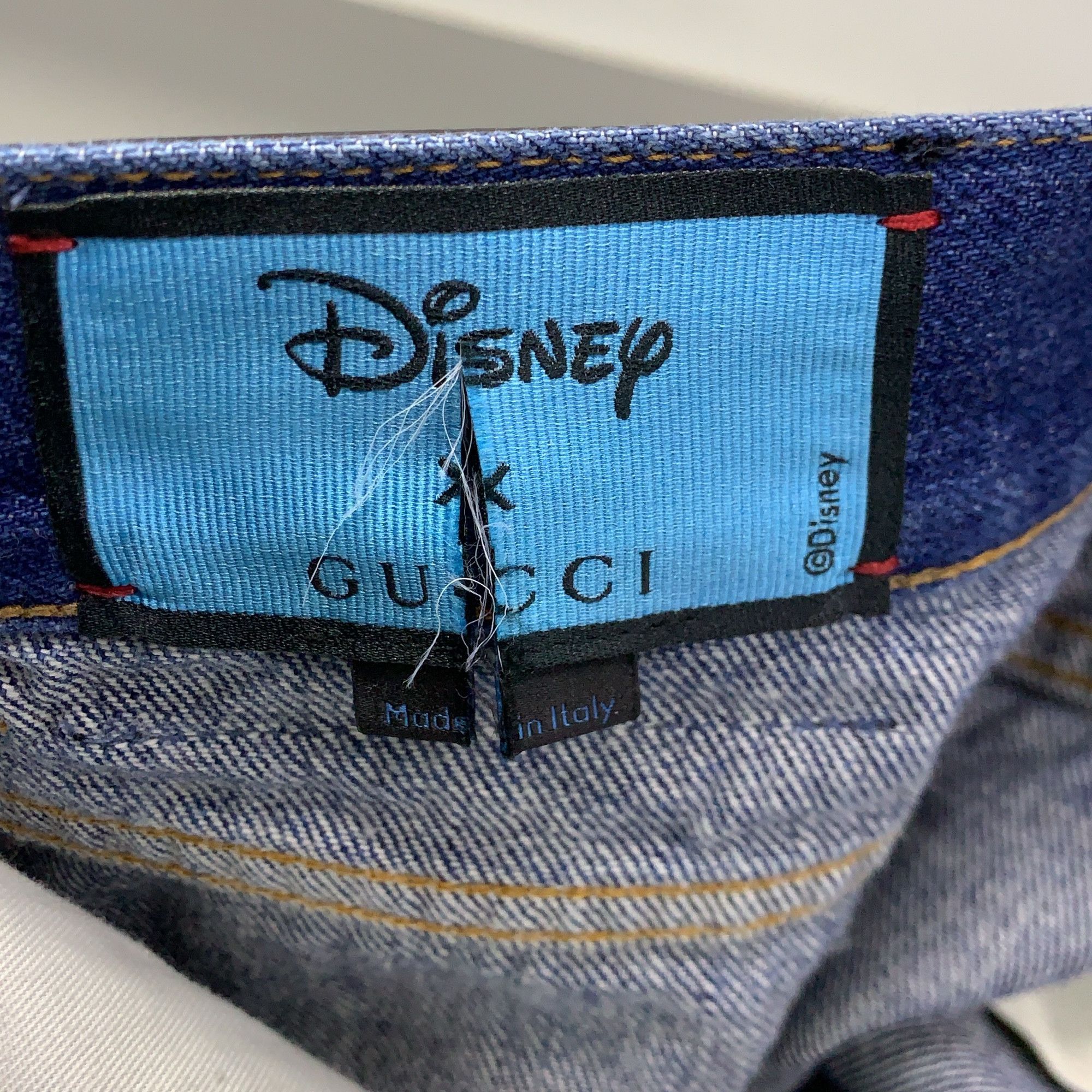 Gucci Disney x Gucci Donald Duck Denim Shorts Size 25 Size 25" / US 0 / IT 36 - 7 Thumbnail
