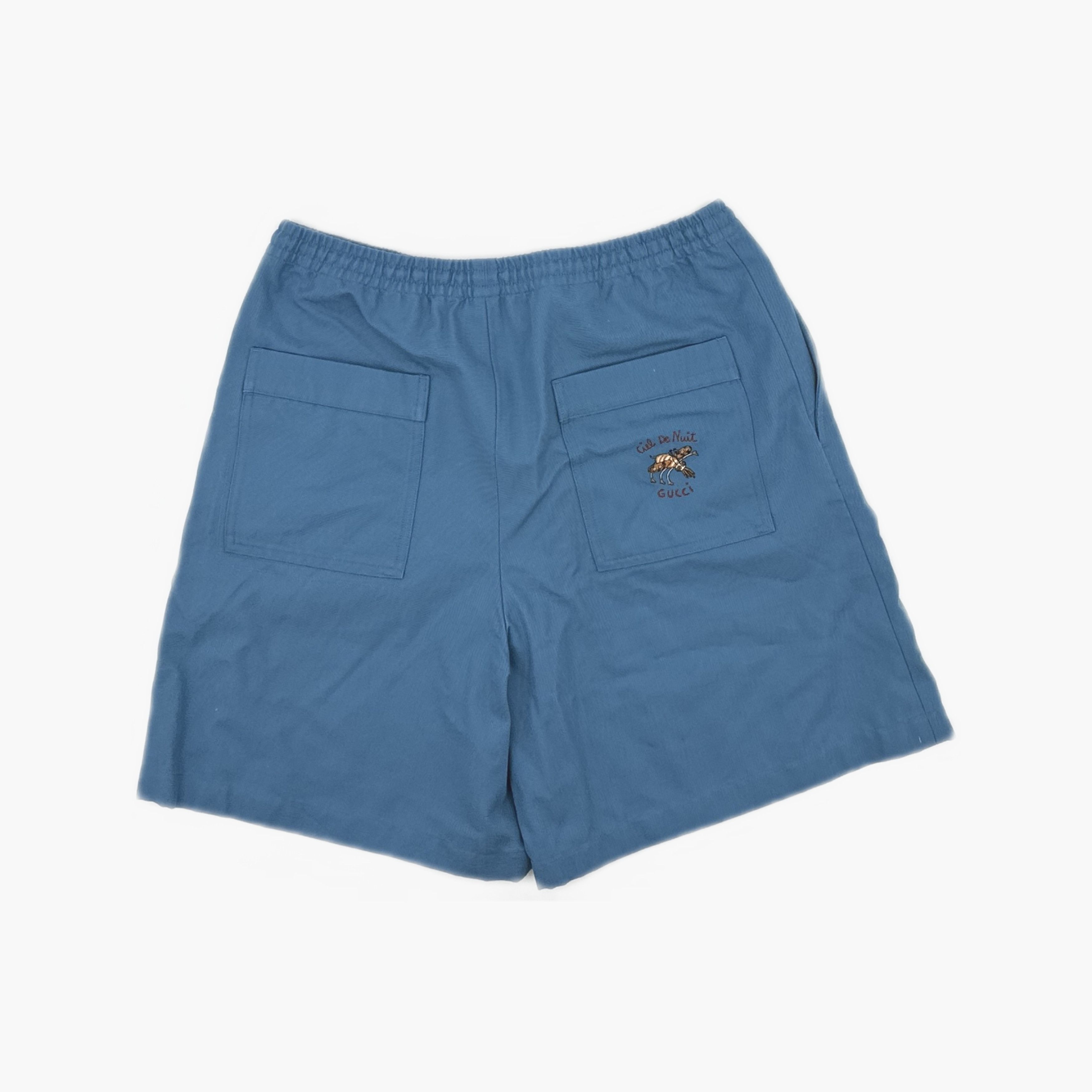 Gucci Gucci Animal Embroidery Canvas Shorts 46 Size US 30 / EU 46 - 2 Thumbnail