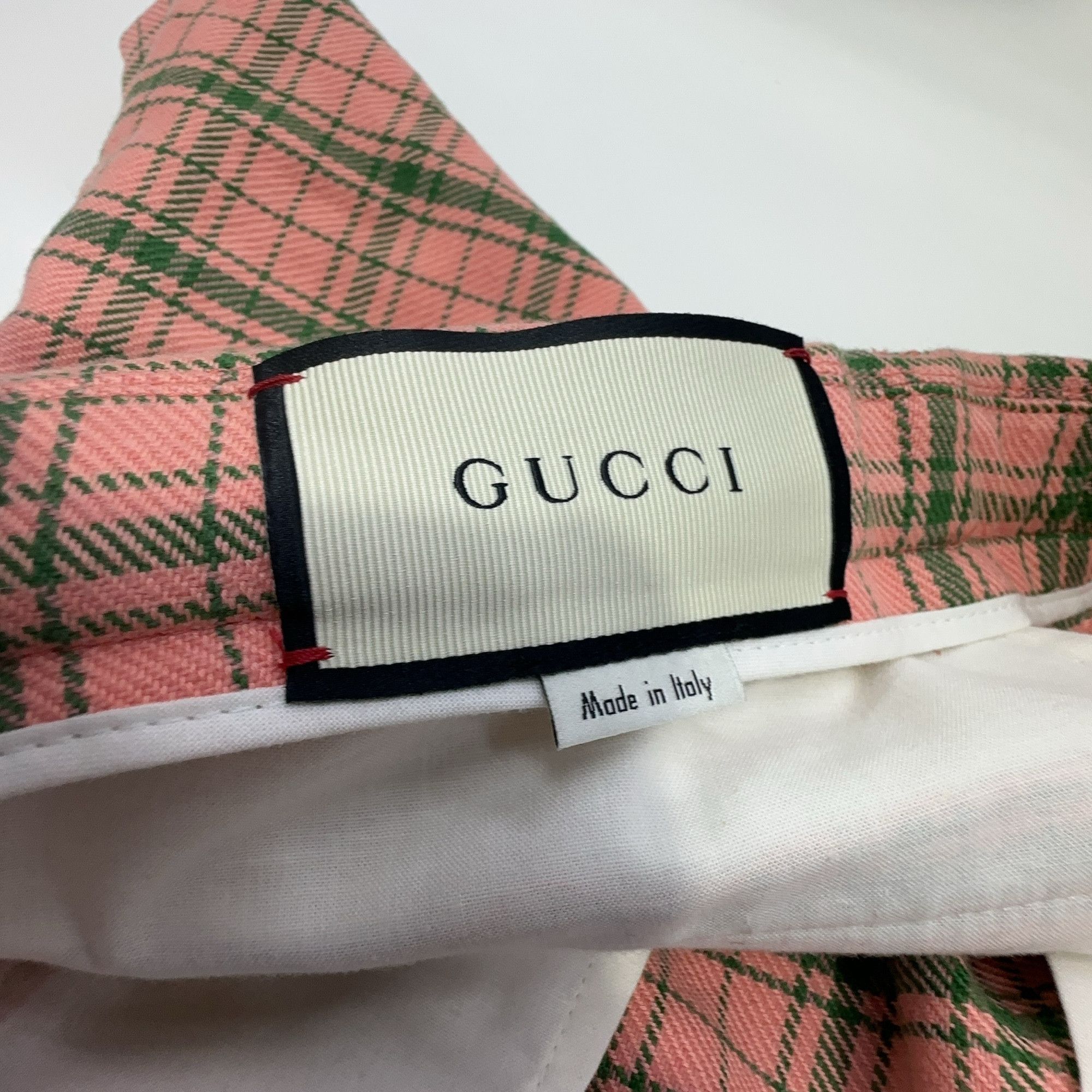 Gucci Gucci Pink Plaid Shorts IT 48 Size 34" / US 12 / IT 48 - 5 Thumbnail