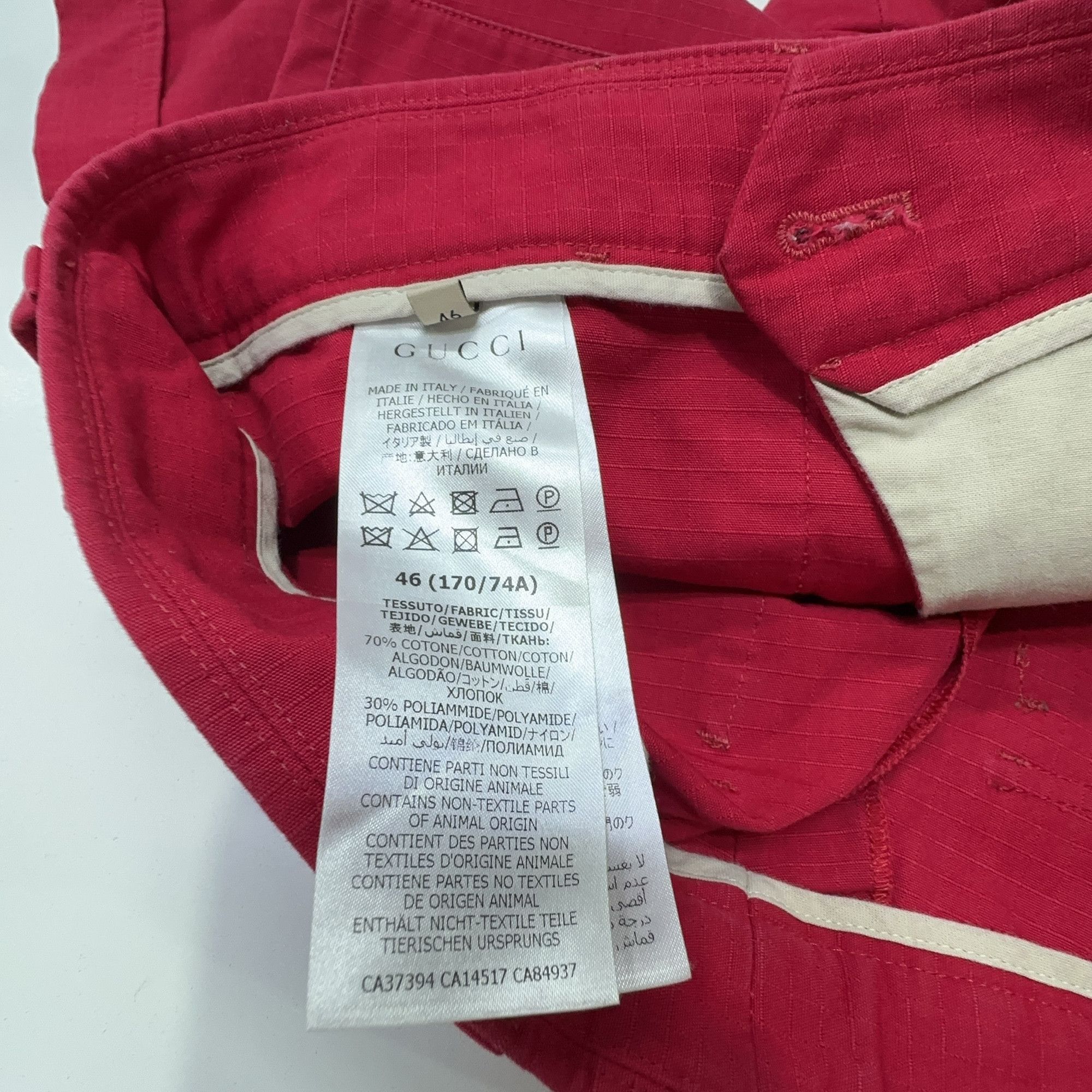 Gucci Gucci x The North Face Red Logo Shorts US 30 Size US 30 / EU 46 - 4 Thumbnail