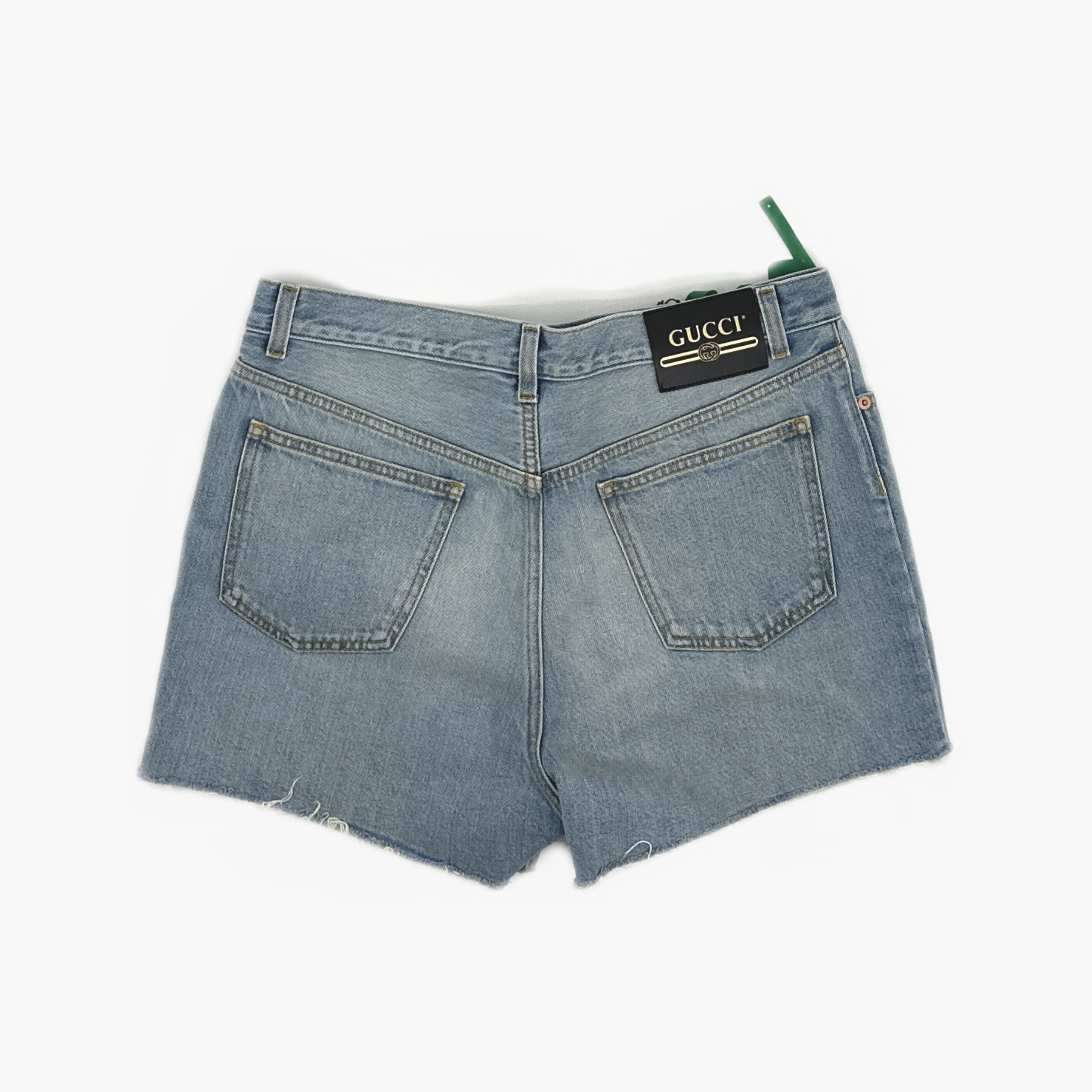 Gucci Gucci x The North Face Denim Shorts Size 34 Size US 34 / EU 50 - 2 Thumbnail