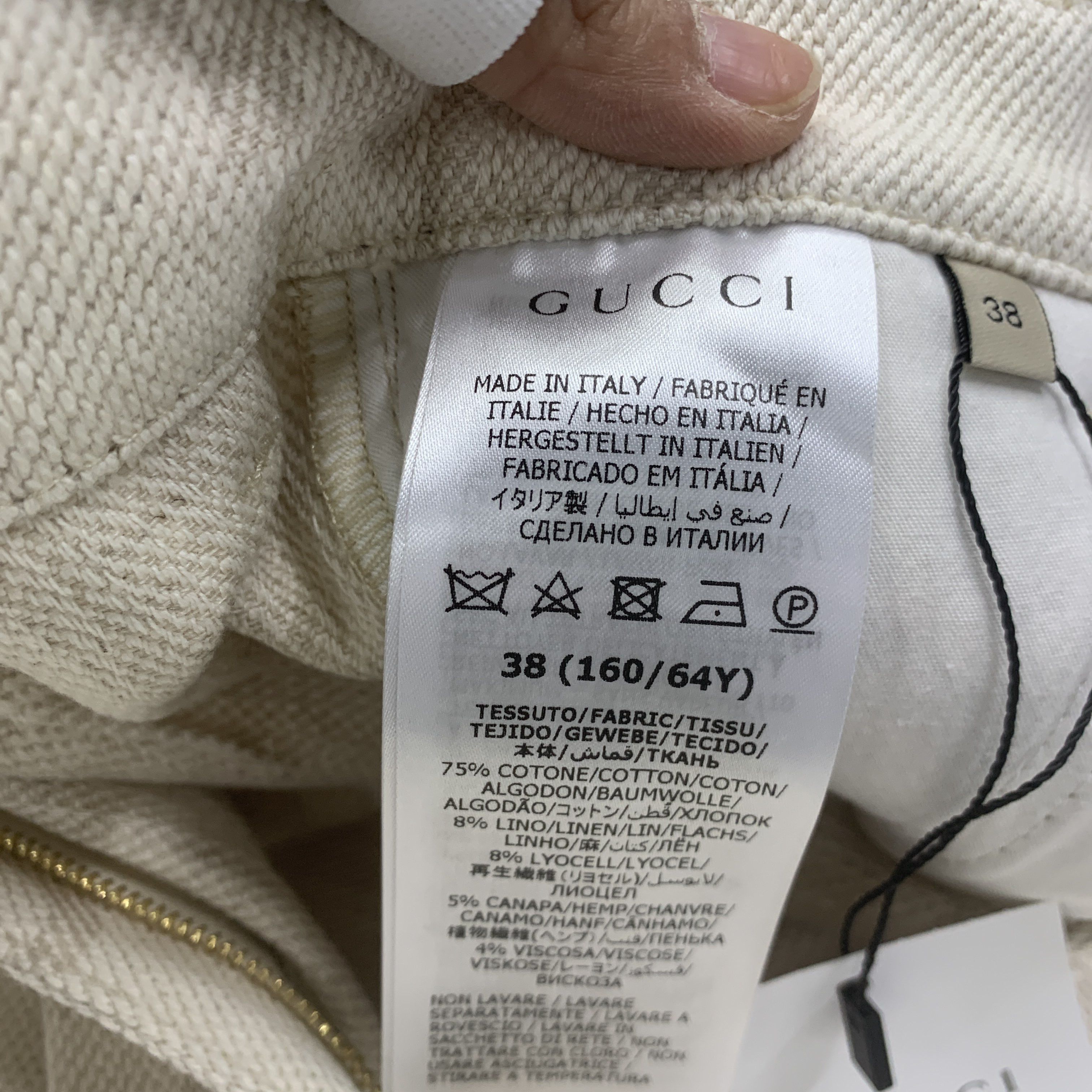 Gucci Gucci GG Monogram Canvas Shorts IT 38 Size 26" / US 2 / IT 38 - 4 Thumbnail