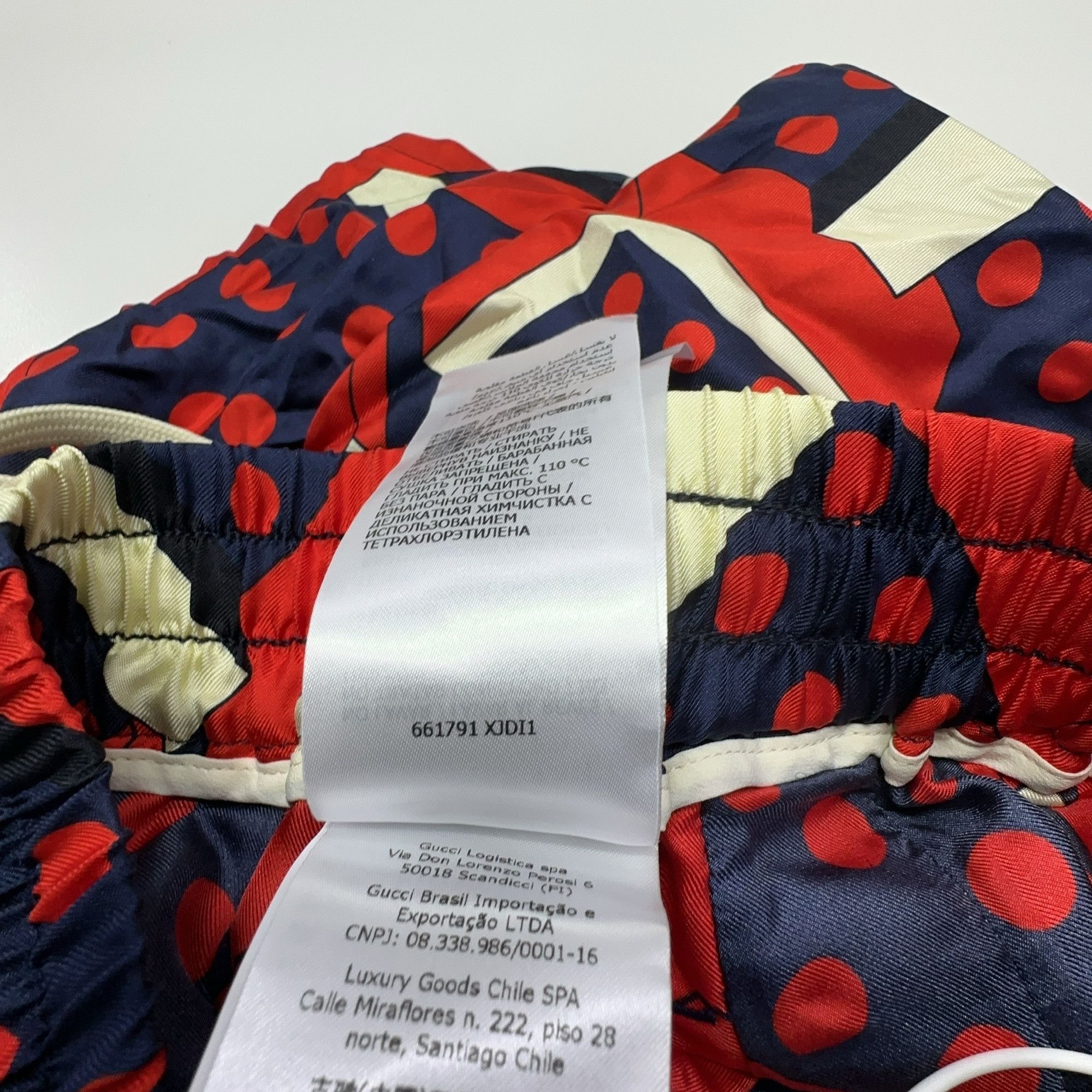 Gucci Gucci Polka Dot Maze Silk Shorts XS Size 26" / US 2 / IT 38 - 3 Thumbnail