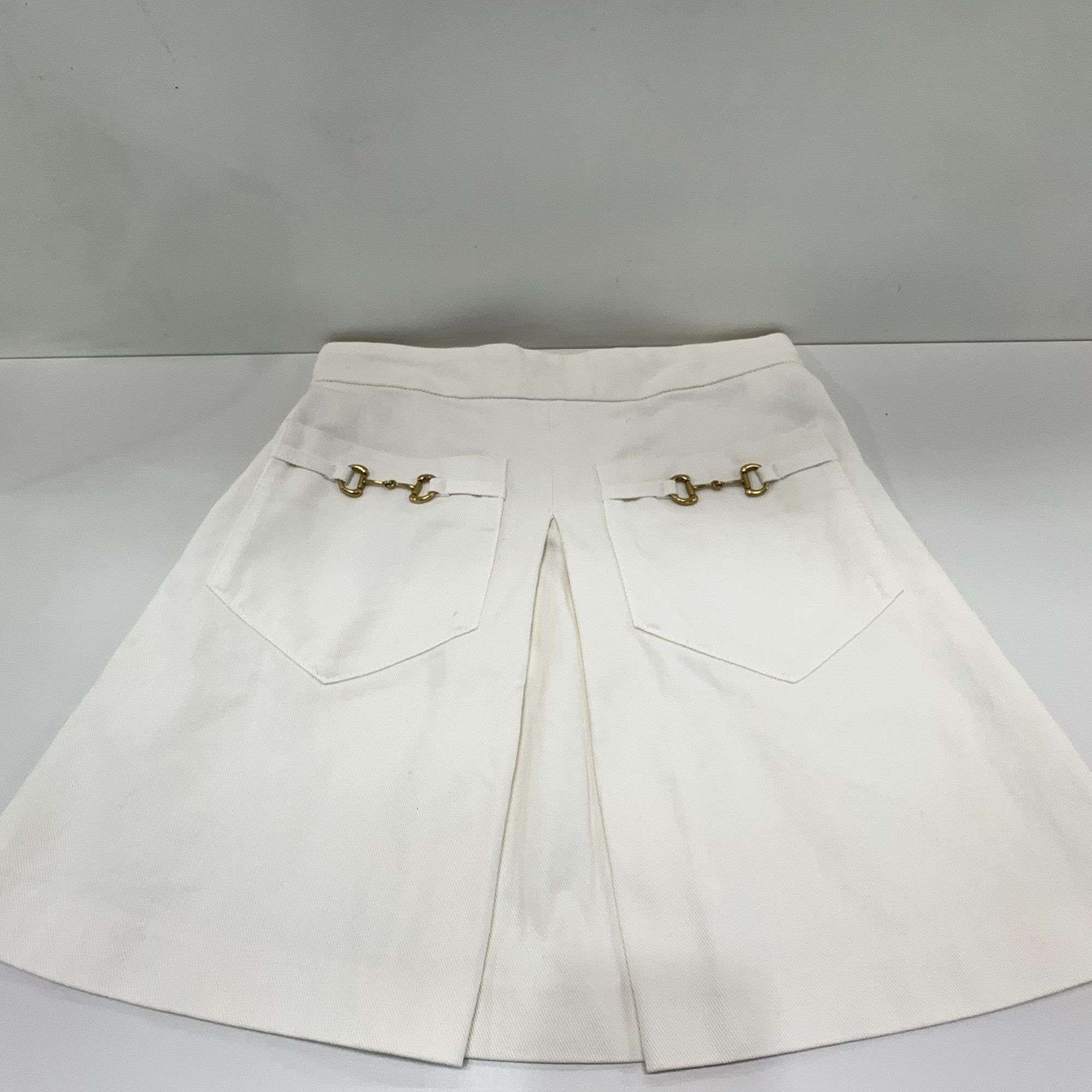 Gucci Gucci Horsebit Detail High-Waist Shorts 38 Size 26" / US 2 / IT 38 - 8 Thumbnail