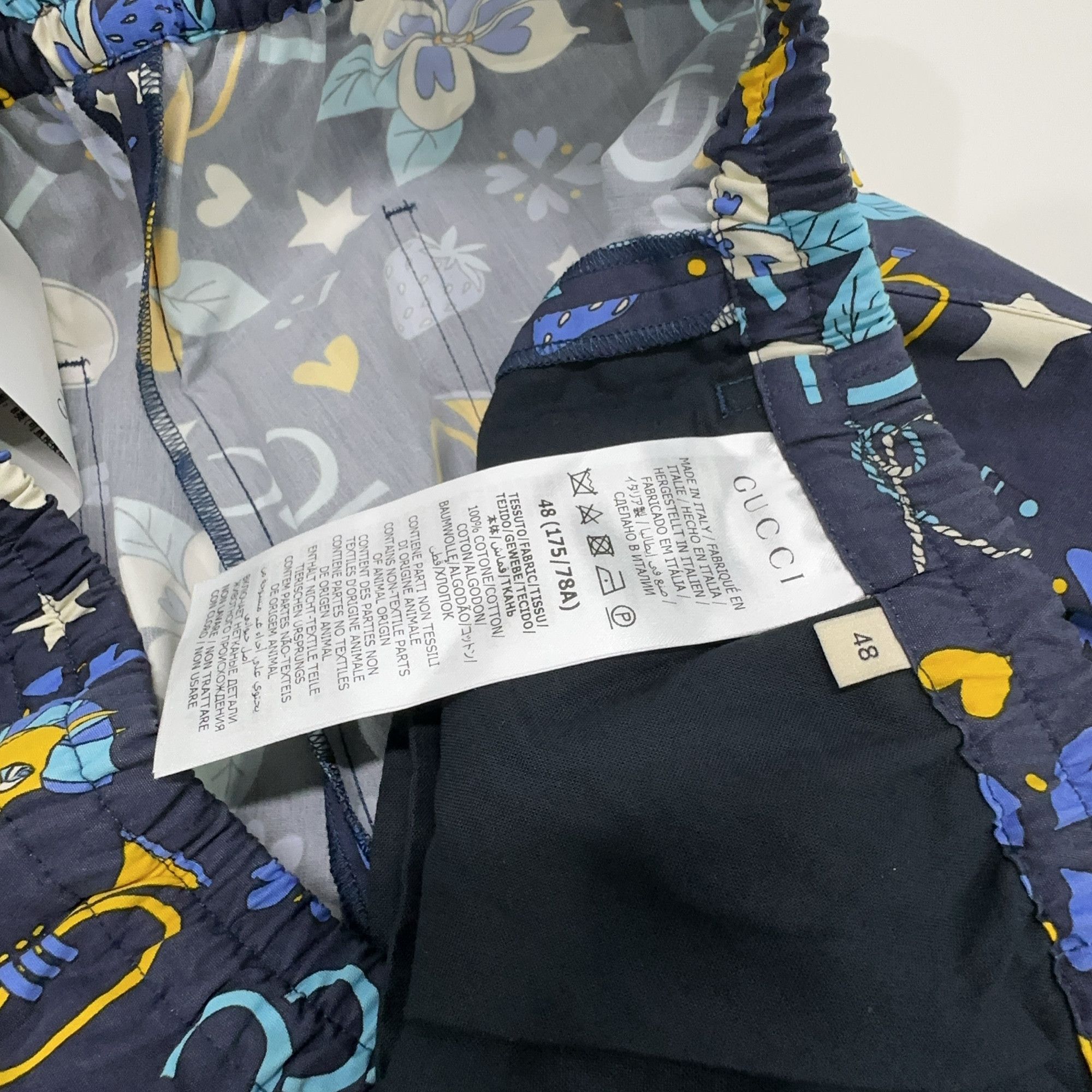 Gucci Gucci Floral Pony Print Shorts Blue Size 32 Size US 32 / EU 48 - 5 Thumbnail