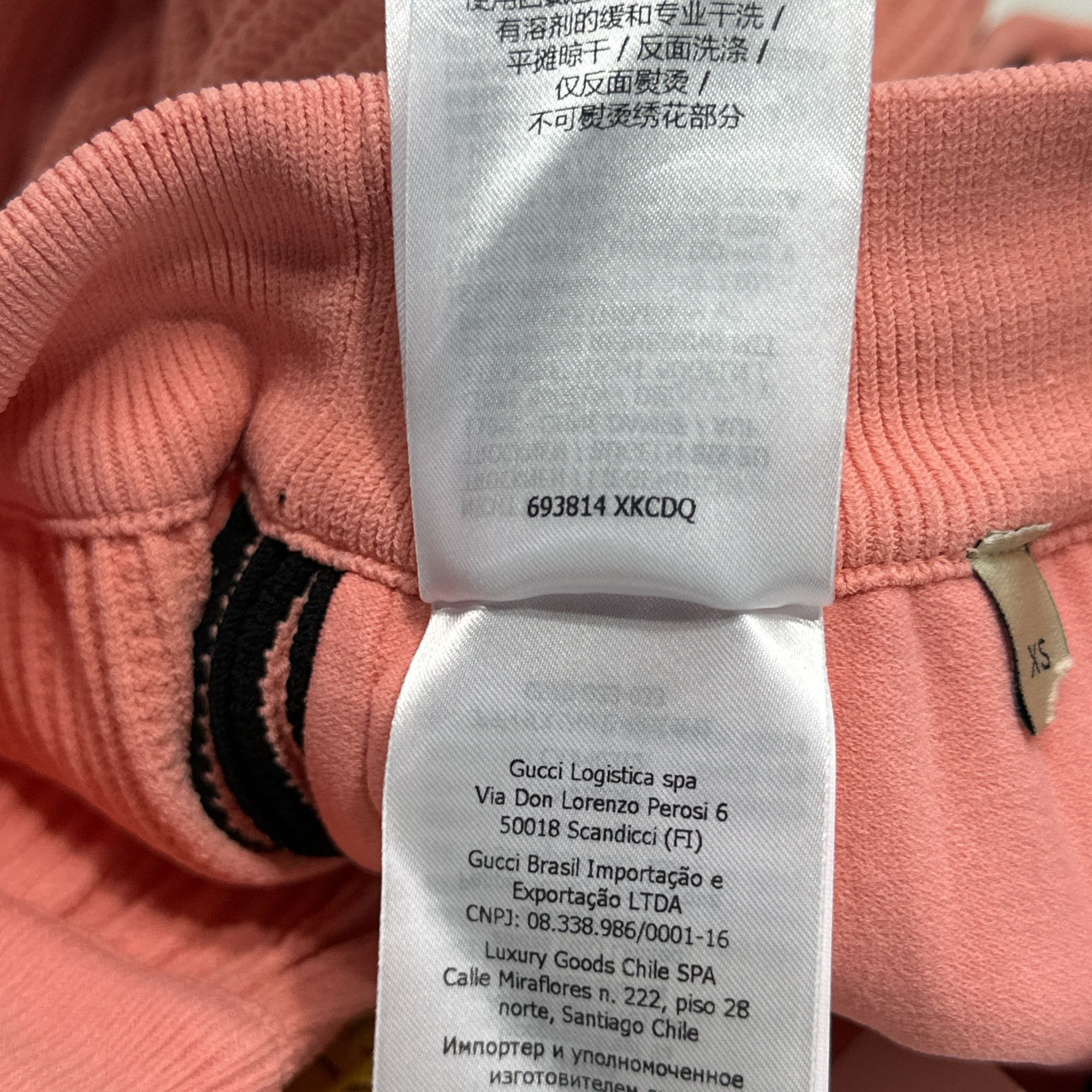 Gucci Gucci x adidas Stripe Knit Shorts Pink Size XS Size US 28 / EU 44 - 6 Thumbnail