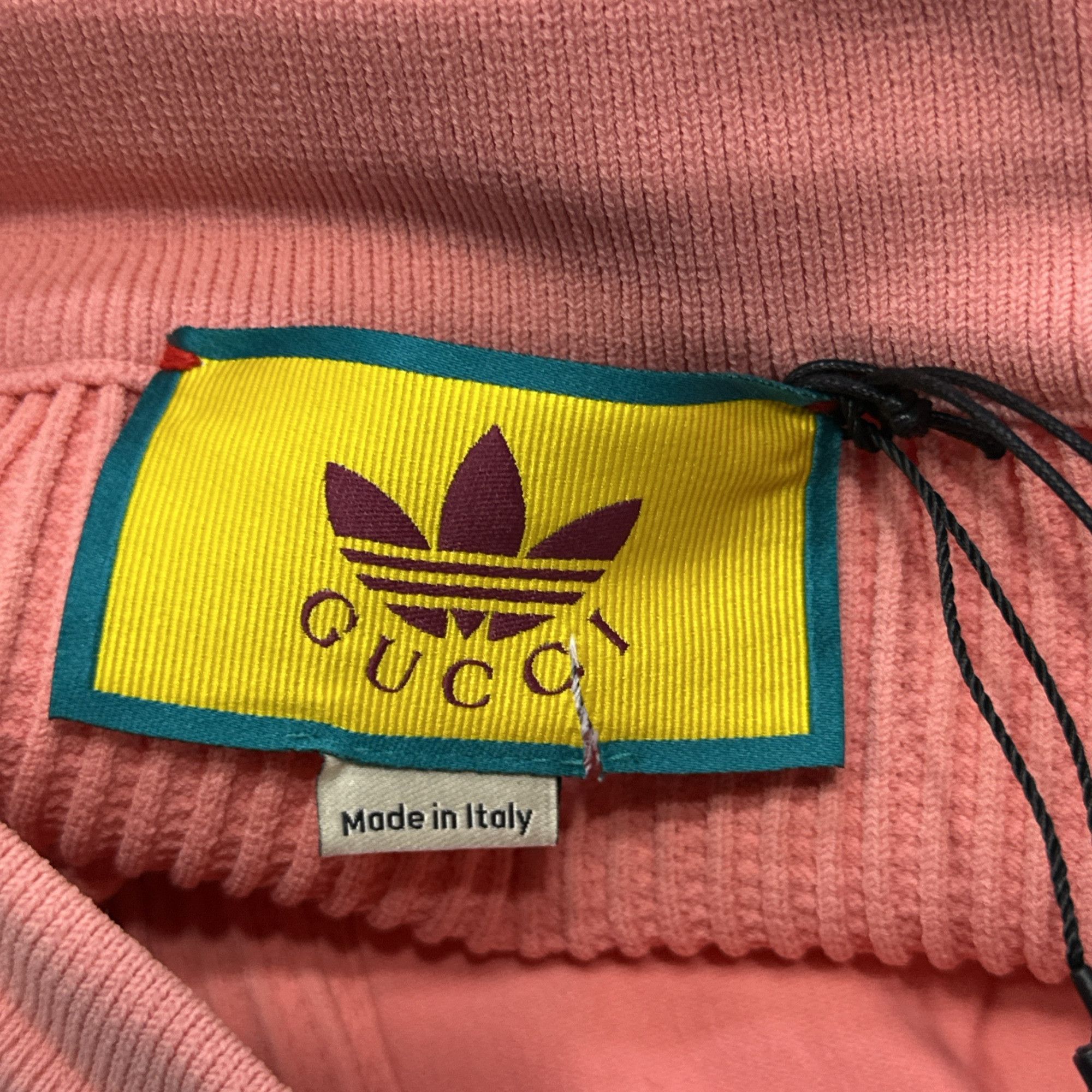 Gucci Gucci x adidas Stripe Knit Shorts Pink Size XS Size US 28 / EU 44 - 4 Thumbnail