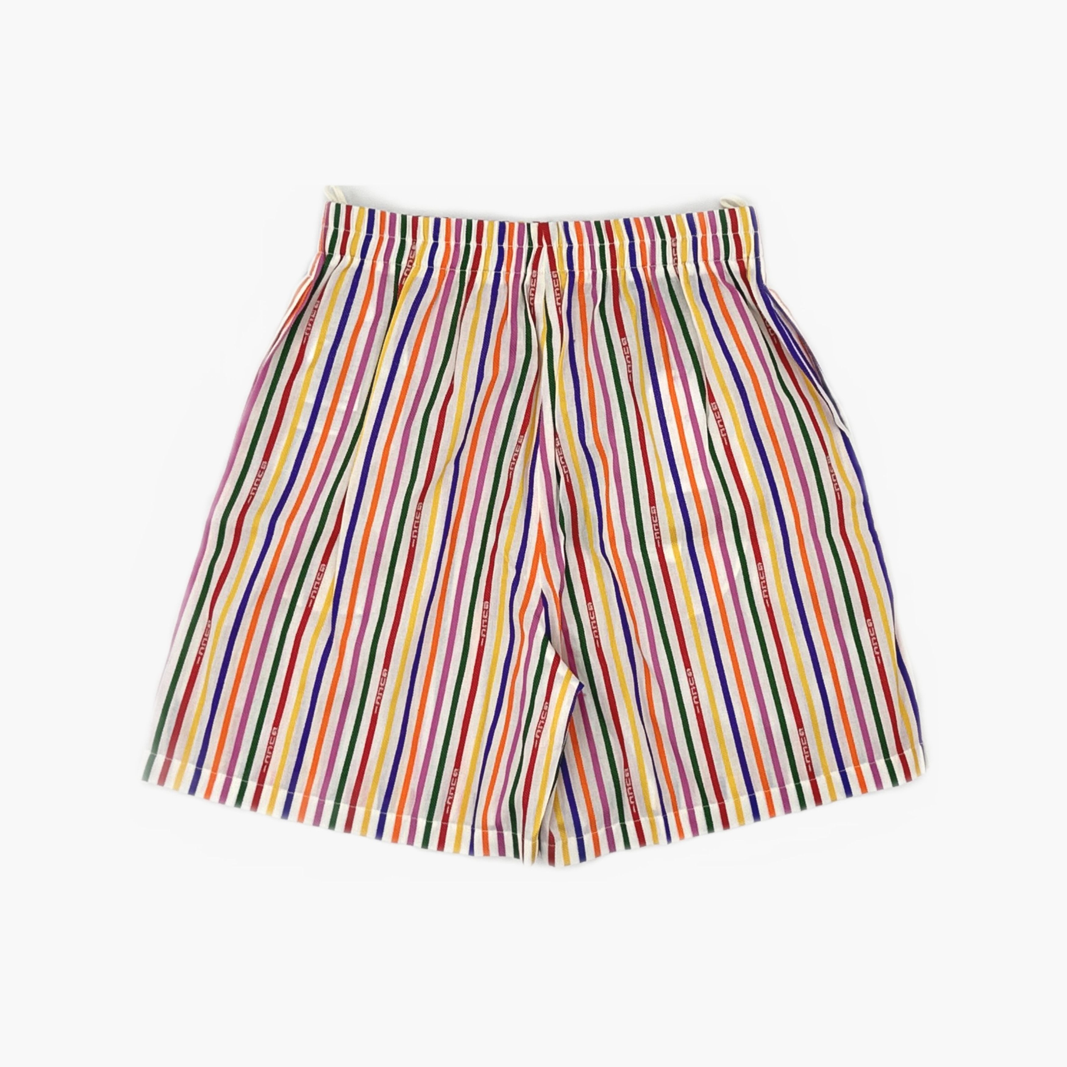 Gucci Gucci Rainbow Striped Denim Shorts Size 38 Size 26" / US 2 / IT 38 - 2 Thumbnail