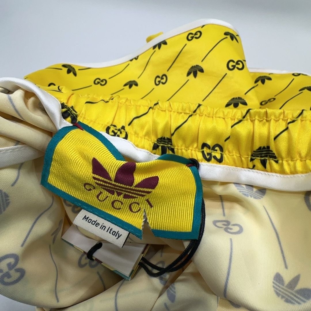 Gucci Gucci x Adidas Monogram Logo Shorts Size S Size US 30 / EU 46 - 3 Thumbnail