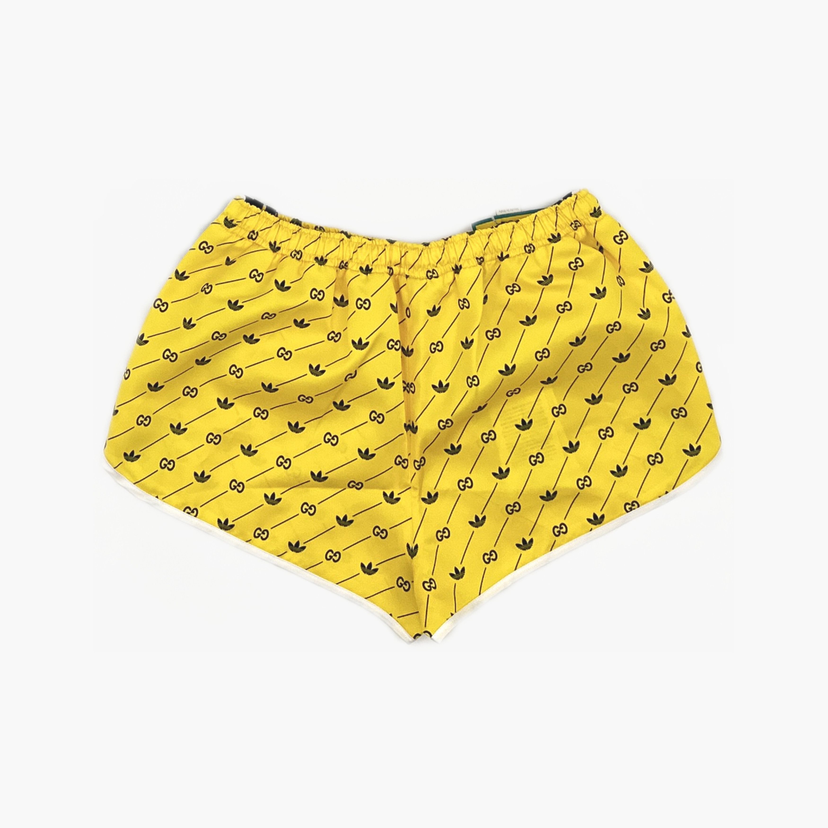 Gucci Gucci x Adidas Yellow Monogram Shorts US M Size US 32 / EU 48 - 2 Thumbnail