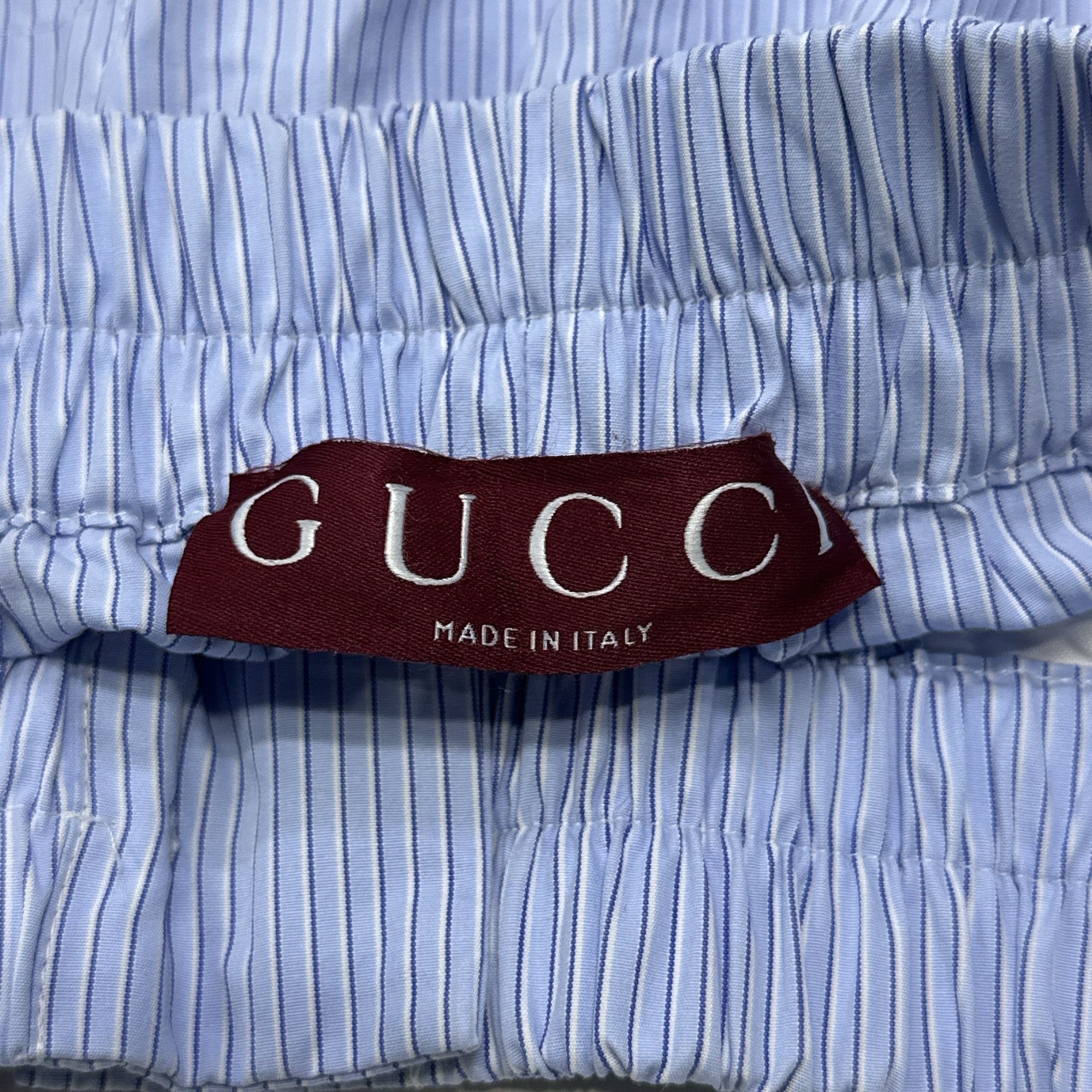 Gucci Gucci Striped Cotton Shorts Size 48 Size US 32 / EU 48 - 3 Thumbnail