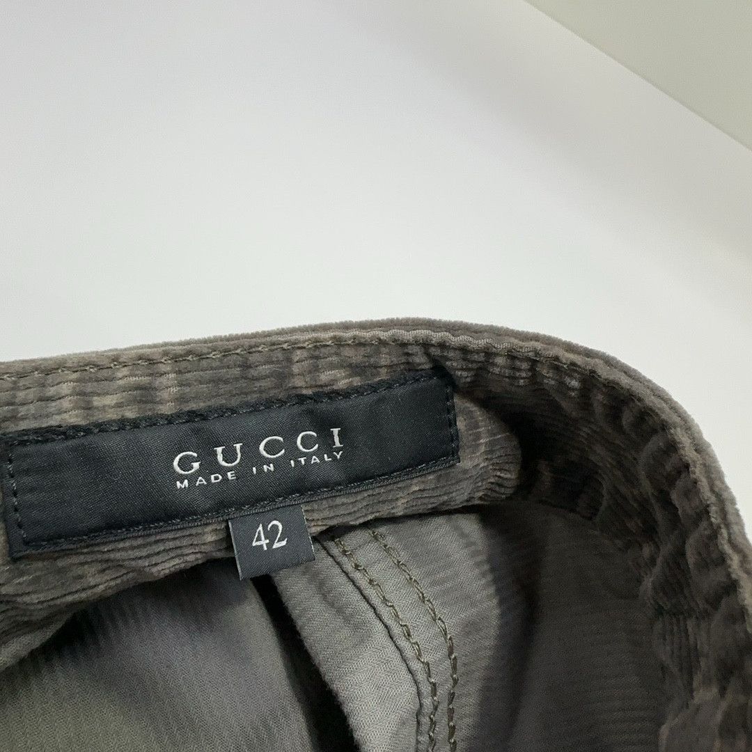 Gucci Gucci Corduroy GG Monogram Shorts 42 Size 28" / US 6 / IT 42 - 4 Thumbnail