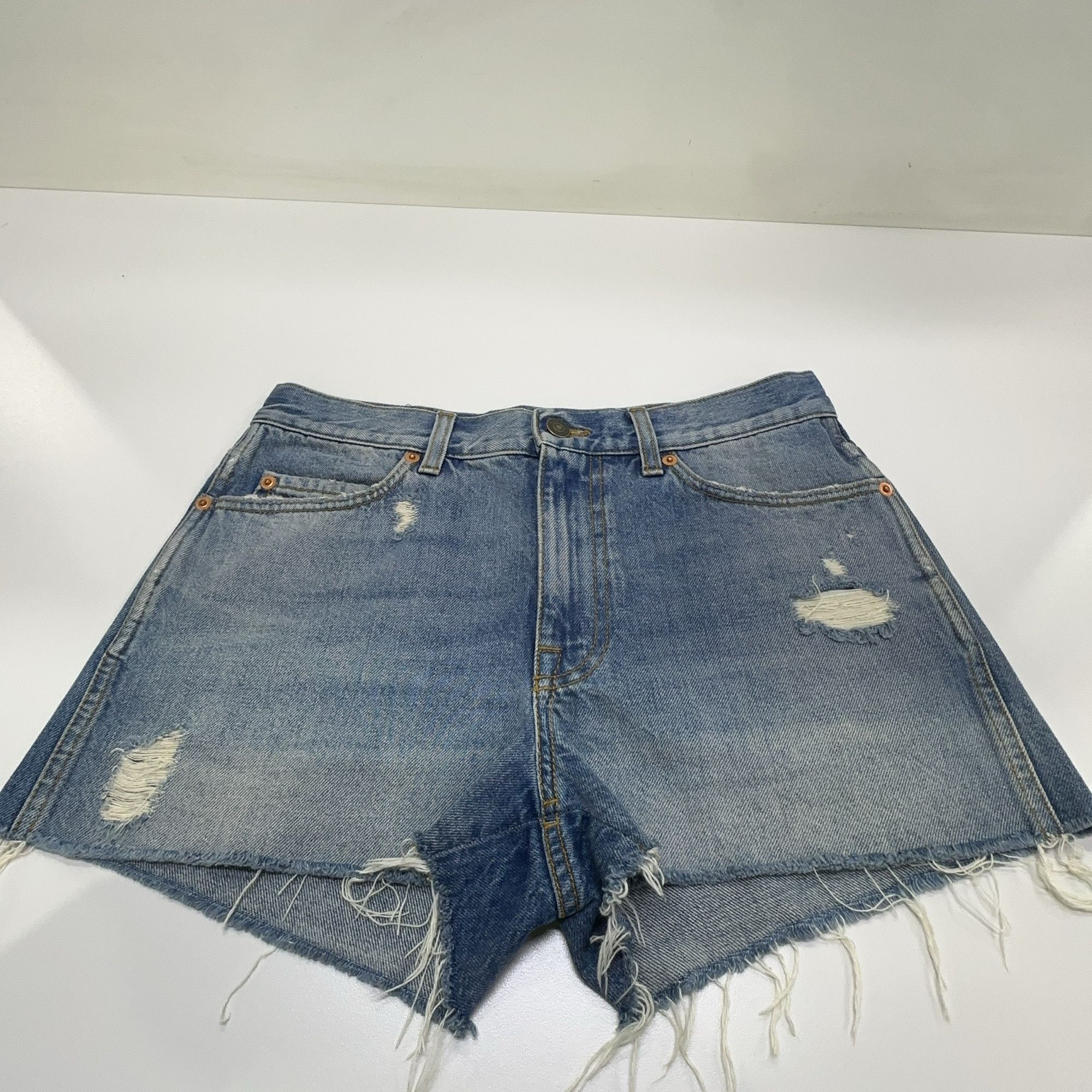 Gucci Gucci 100 Anniversary Denim Shorts 24 Size 24" / US 00 / IT 34 - 6 Thumbnail