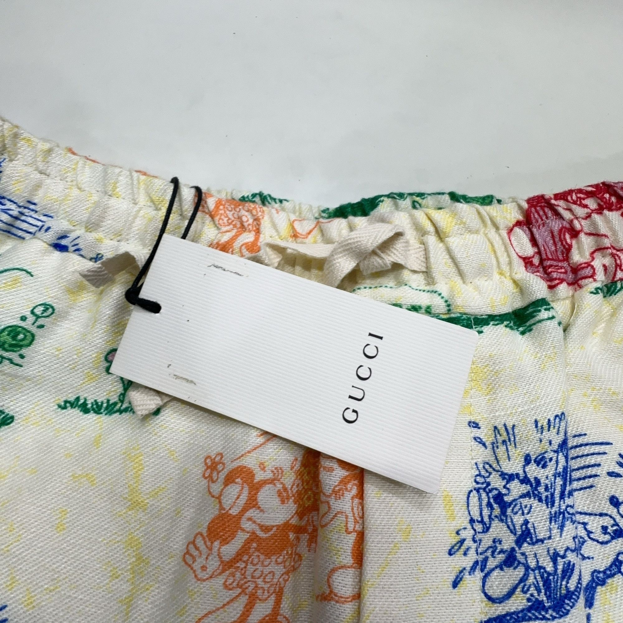 Gucci Gucci x Disney Mickey Mouse Linen Shorts US 30 Size US 30 / EU 46 - 5 Thumbnail