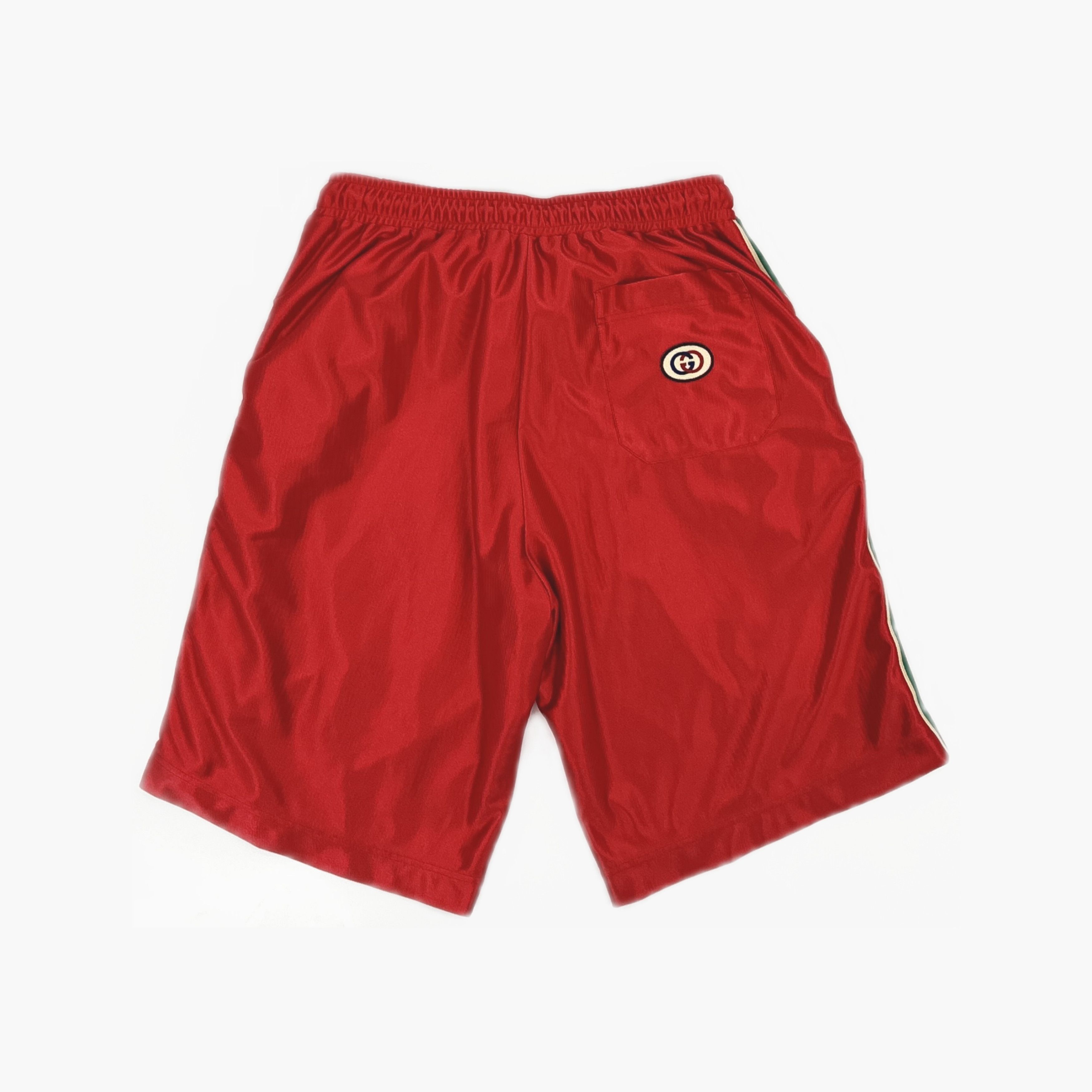 Gucci Gucci Side Stripe Shiny Knit Shorts XS Size US 28 / EU 44 - 2 Thumbnail