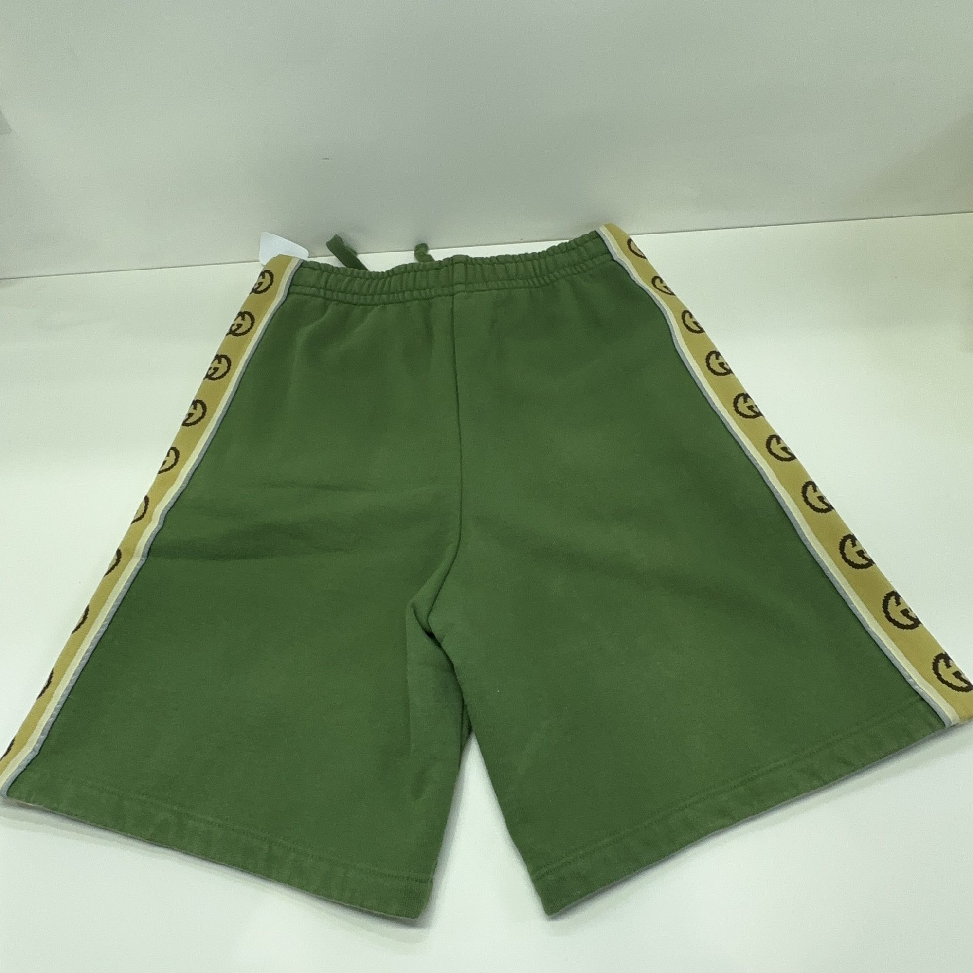 Gucci Gucci GG Logo Taped Jersey Shorts Green Size S Size US 30 / EU 46 - 9 Thumbnail