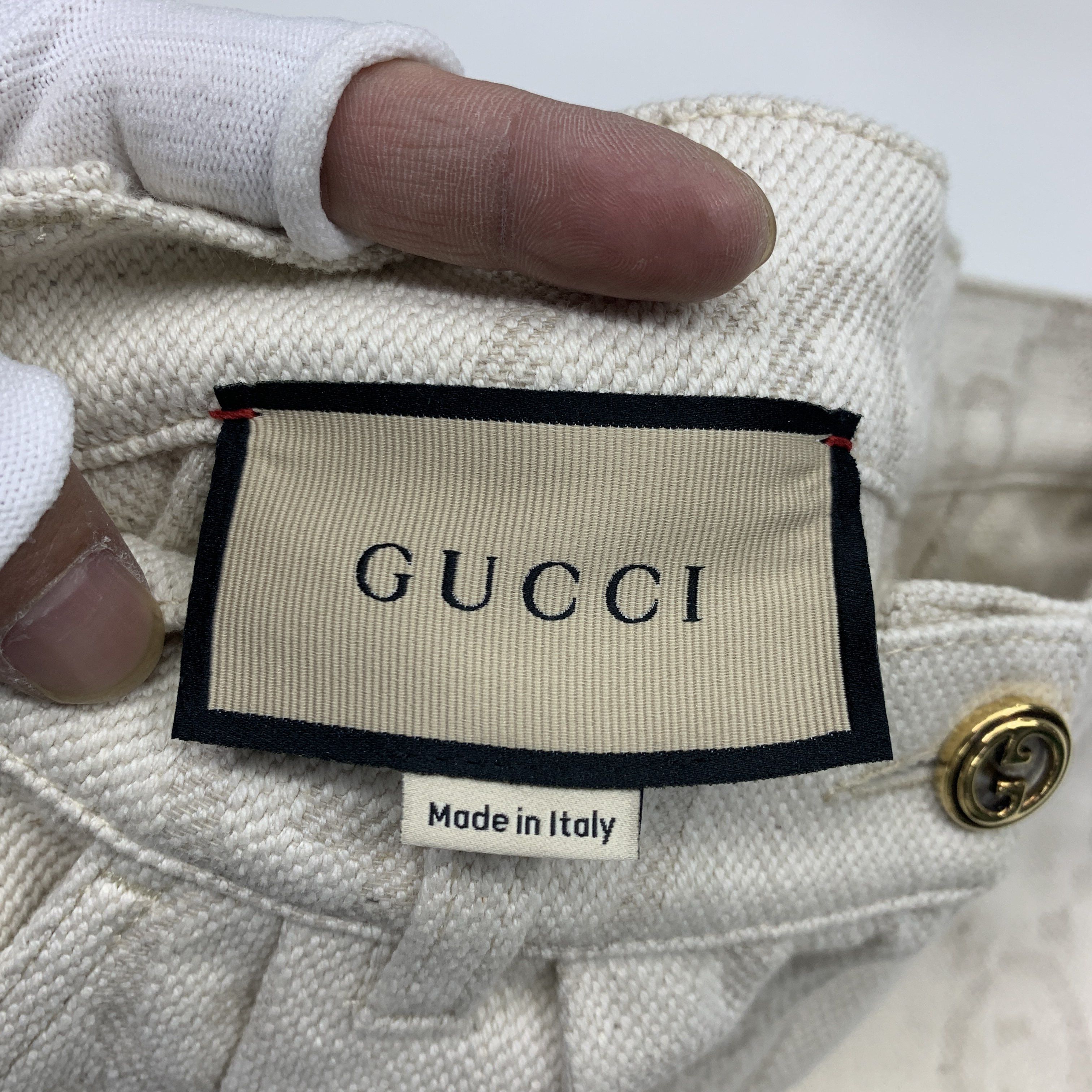 Gucci Gucci GG Monogram Canvas Shorts IT 38 Size 26" / US 2 / IT 38 - 3 Thumbnail