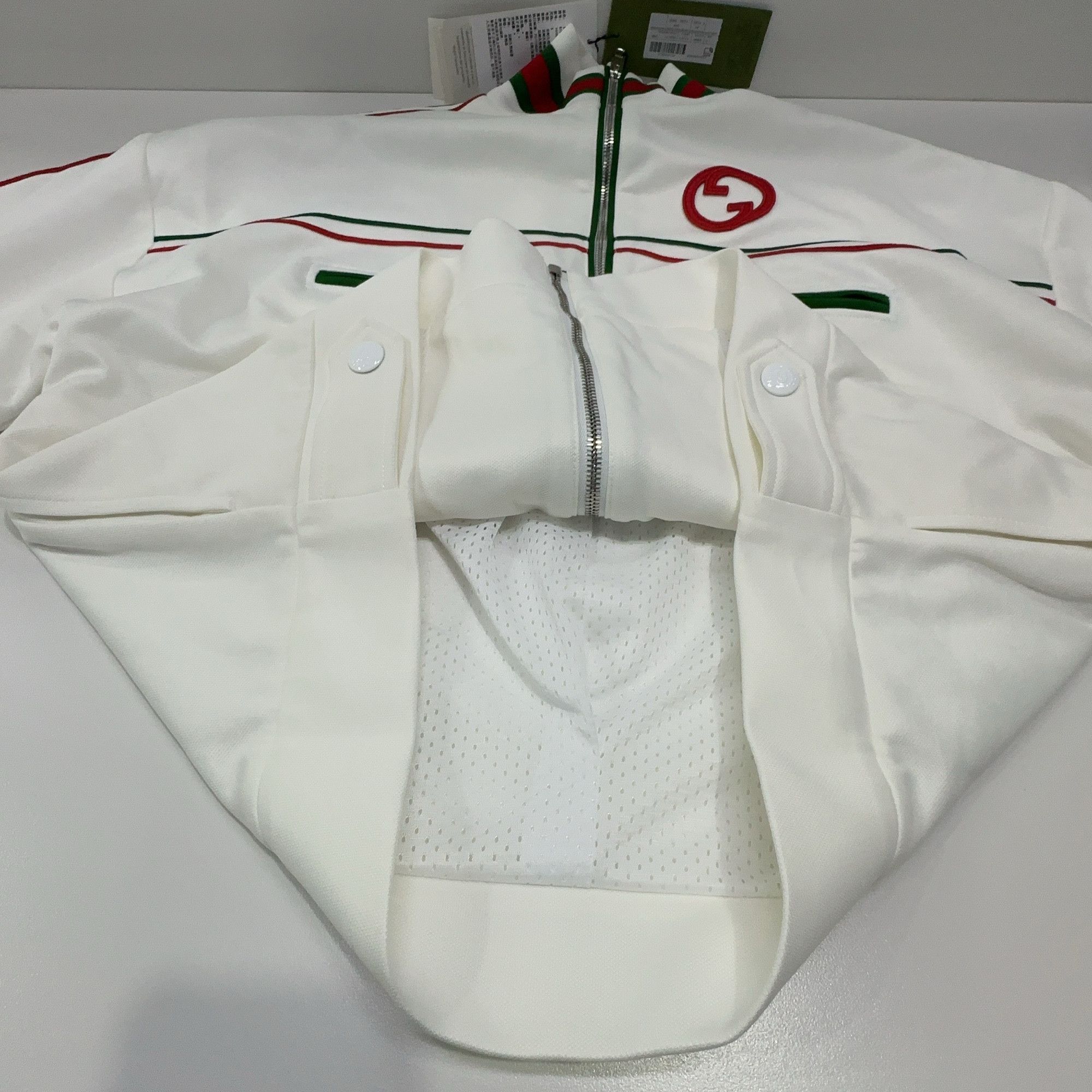 Gucci Gucci Interlocking G Web Stripe Jacket S Size S / US 4 / IT 40 - 7 Thumbnail