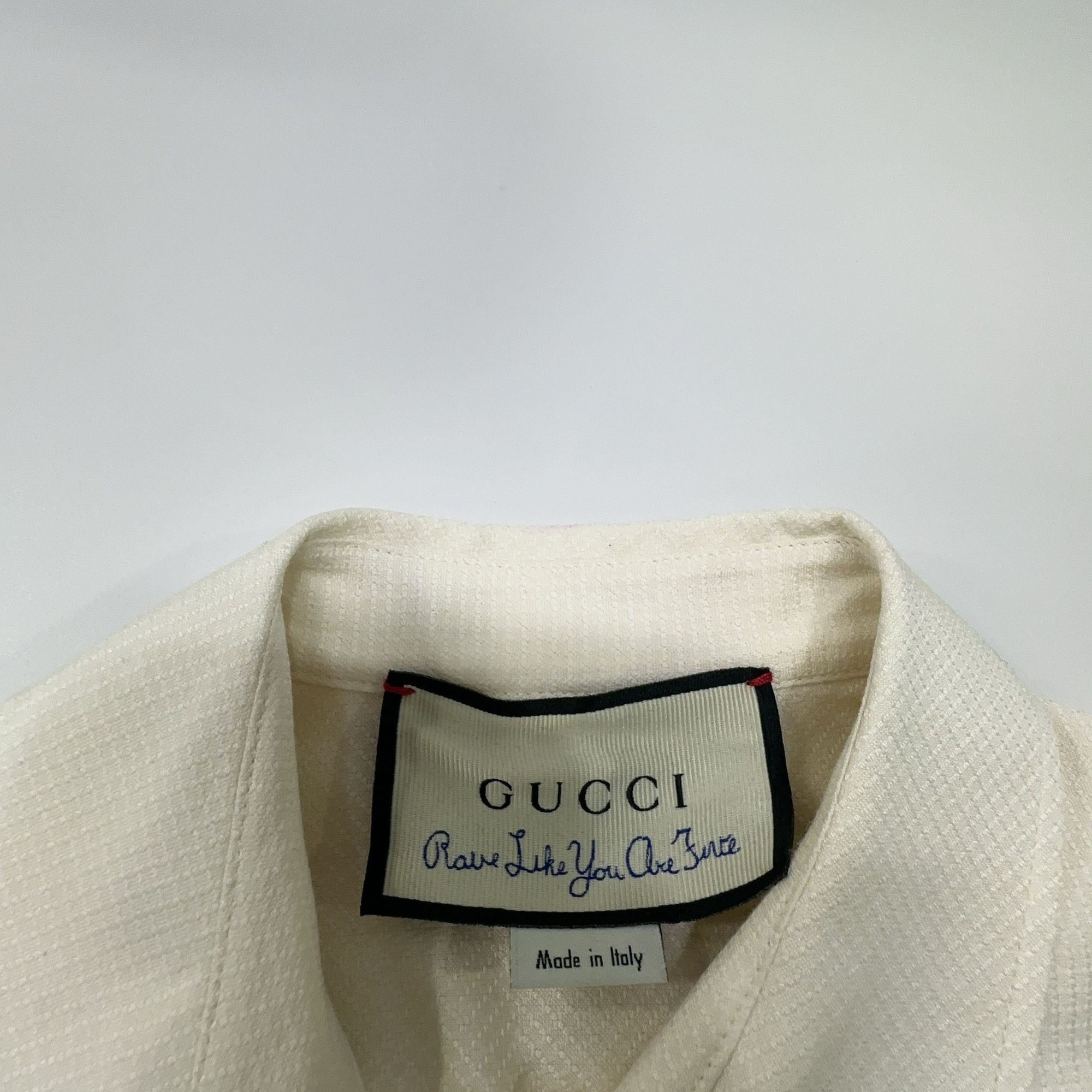 Gucci Gucci G Logo Cotton Button Up Shirt Size 36 Size XS / US 0-2 / IT 36-38 - 3 Thumbnail