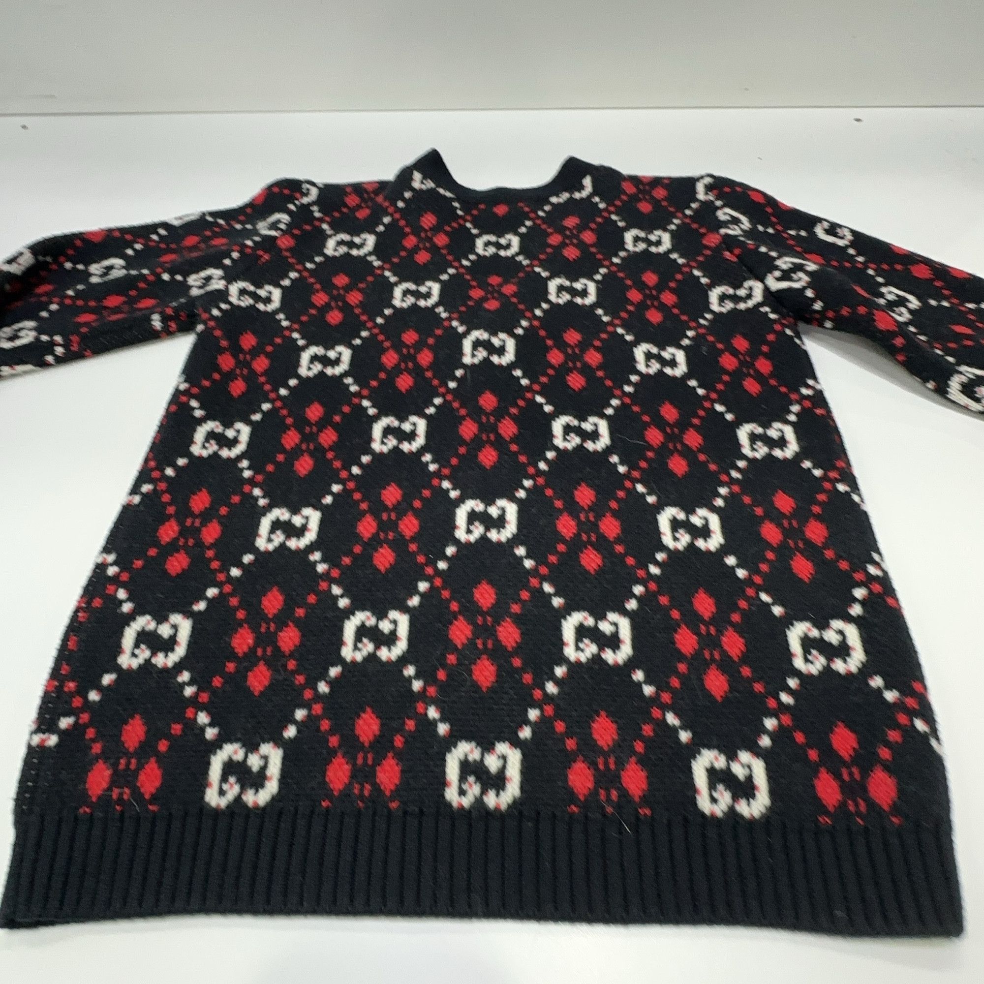 Gucci Gucci GG Monogram Knit Cardigan Size 6 Size US XXS / EU 40 - 8 Thumbnail